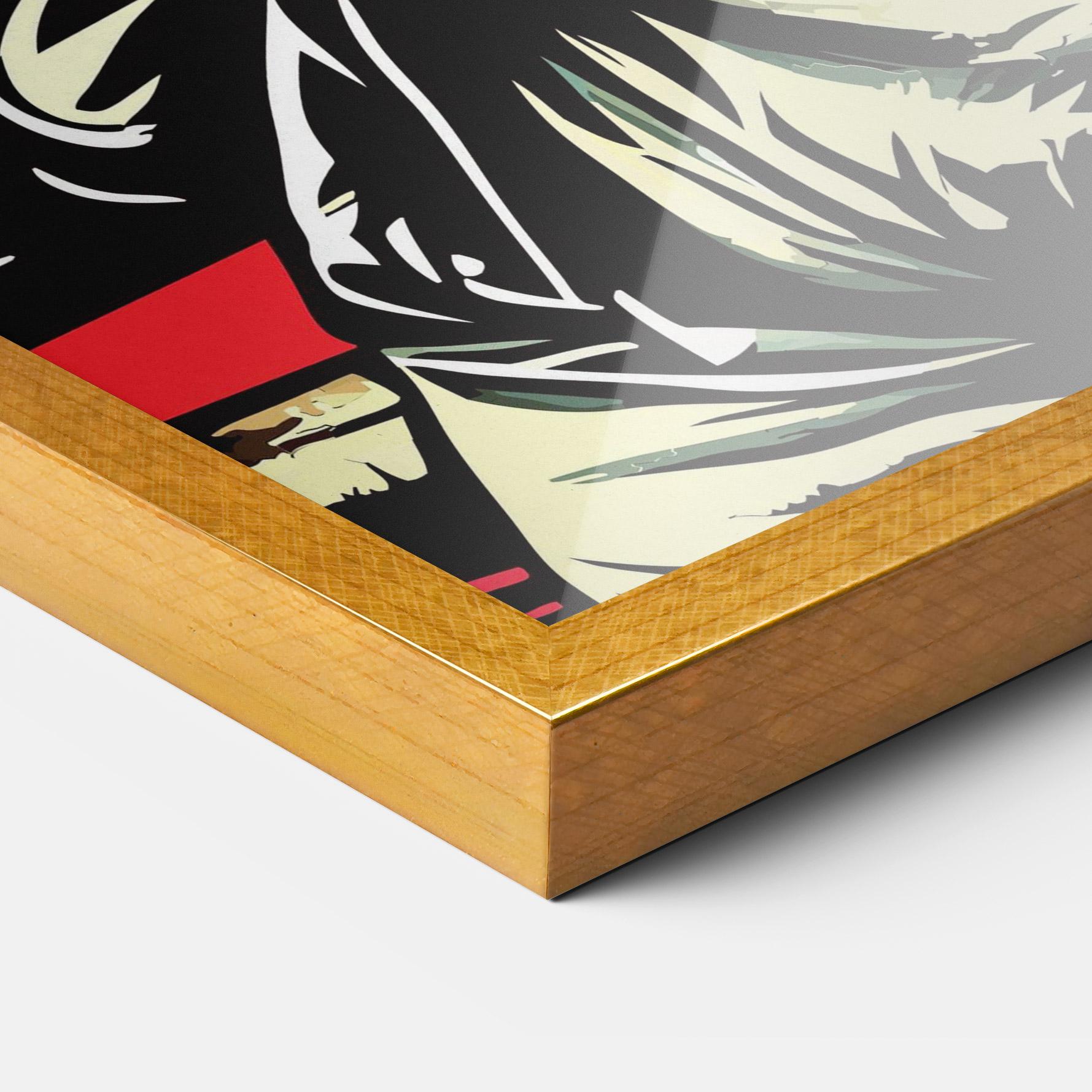 Poster Înrămat Box Video Game mockup 3