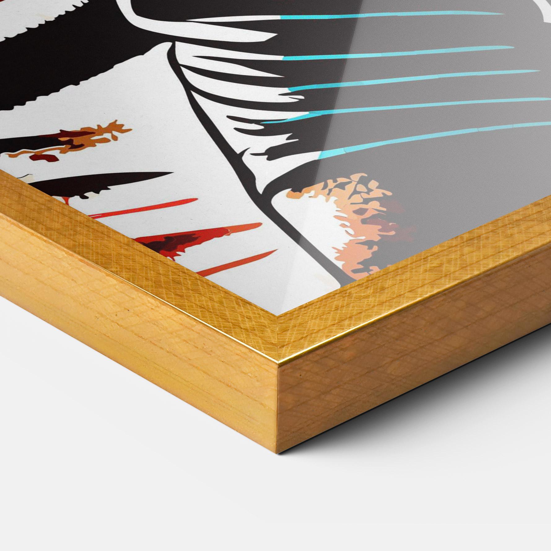 Poster Înrămat Box Video Games mockup 3