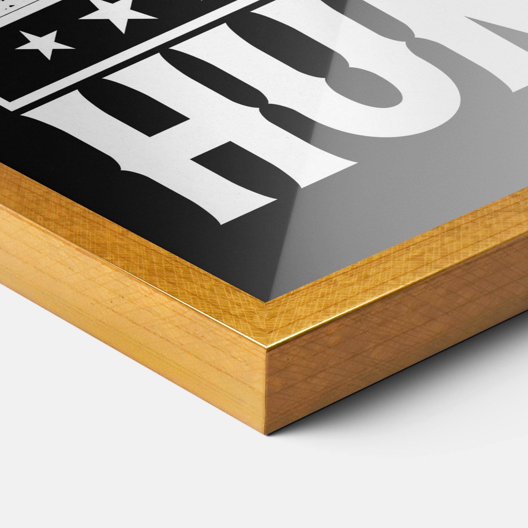 Poster Înrămat Boxing Hunger mockup 3