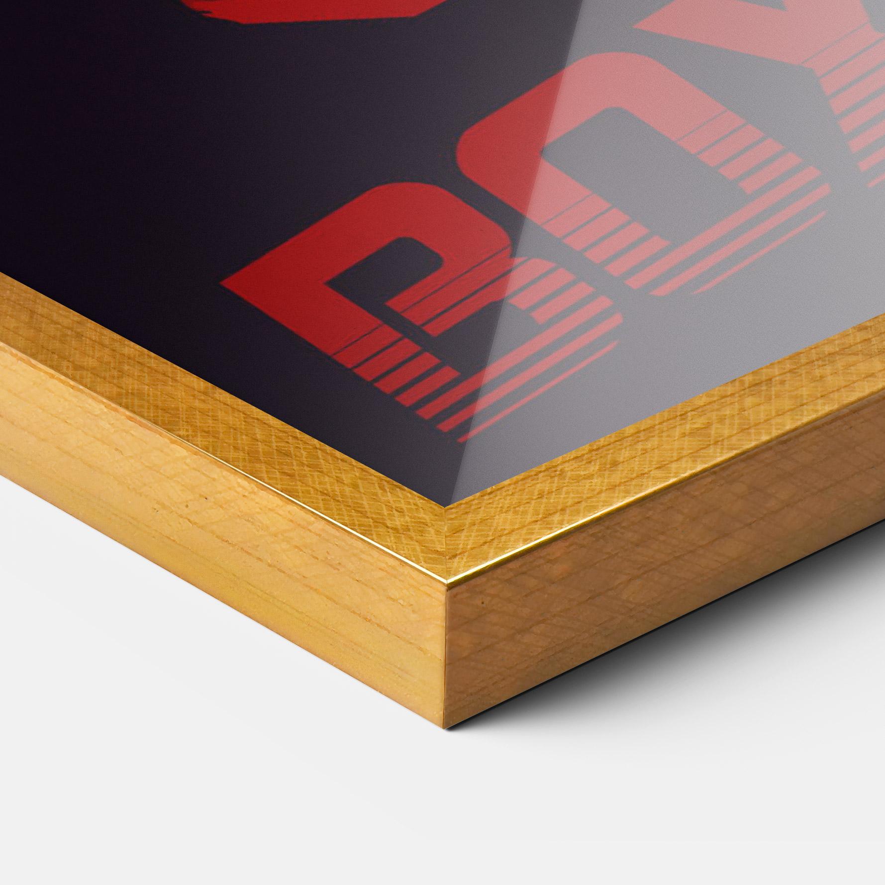 Poster Înrămat Boxing Strong mockup 3