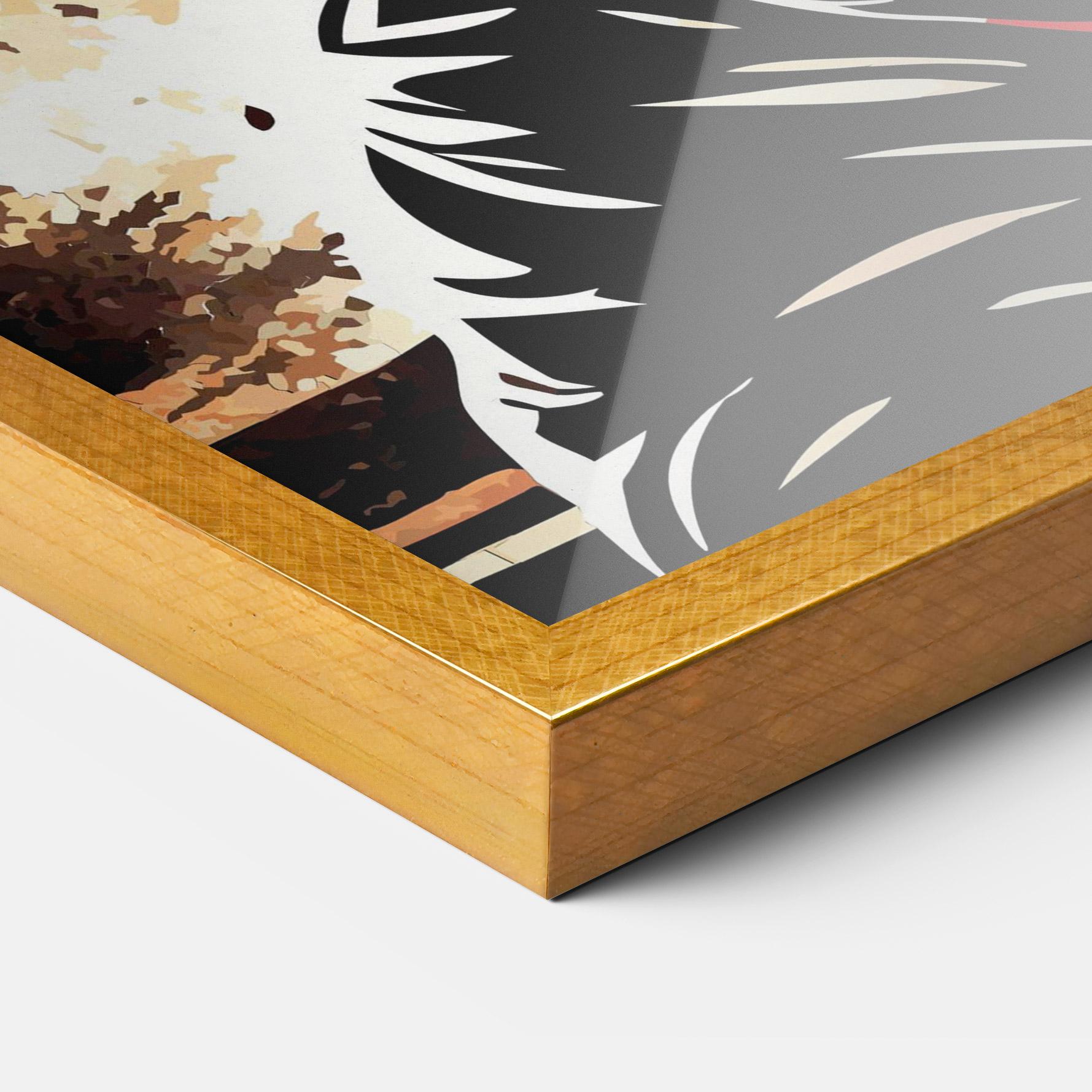 Poster Înrămat Boxing Video Game mockup 3