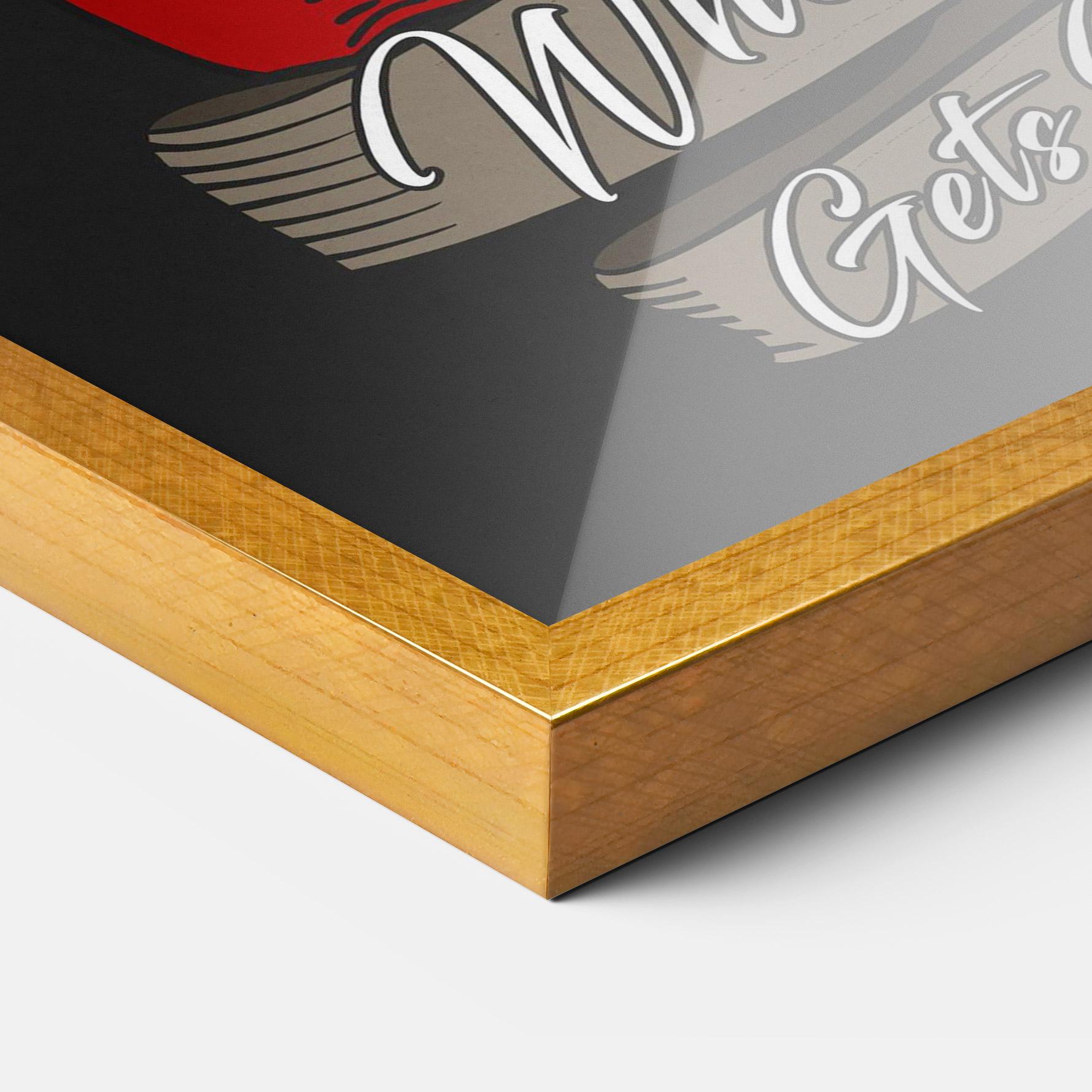 Poster Înrămat Pitbull Boxer mockup 3