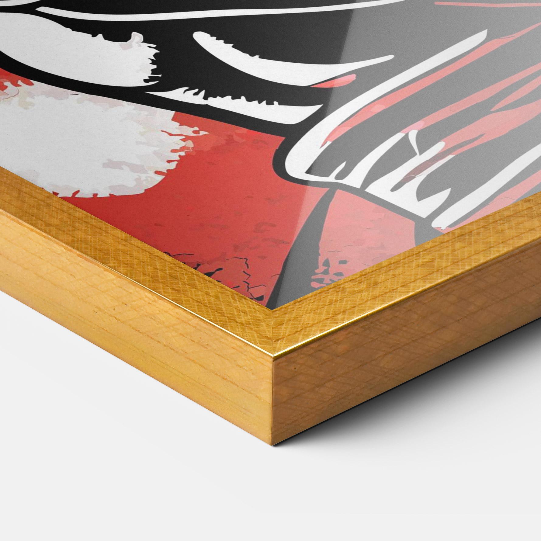 Poster Înrămat Video Game Box mockup 3