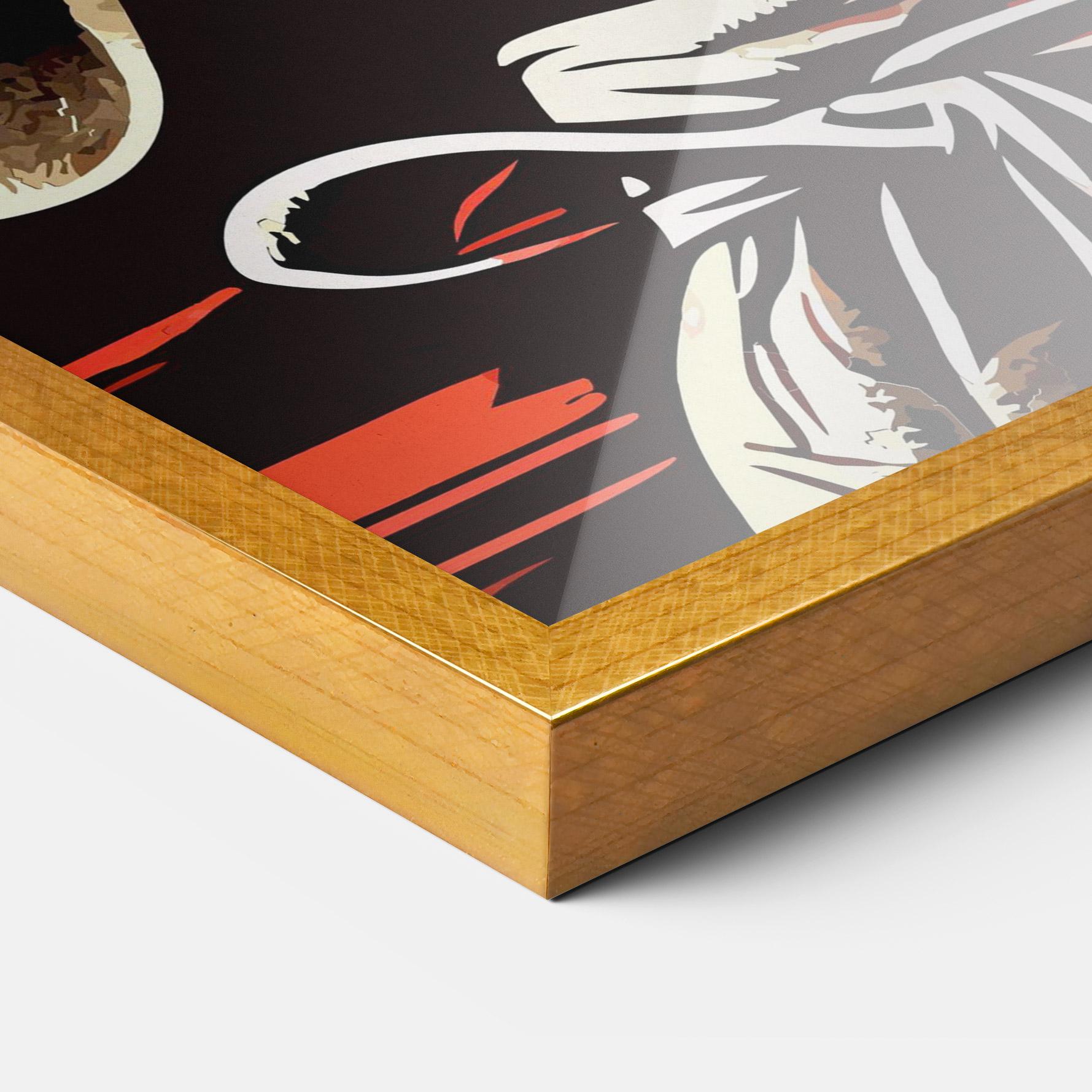 Poster Înrămat Video Game Boxing mockup 3