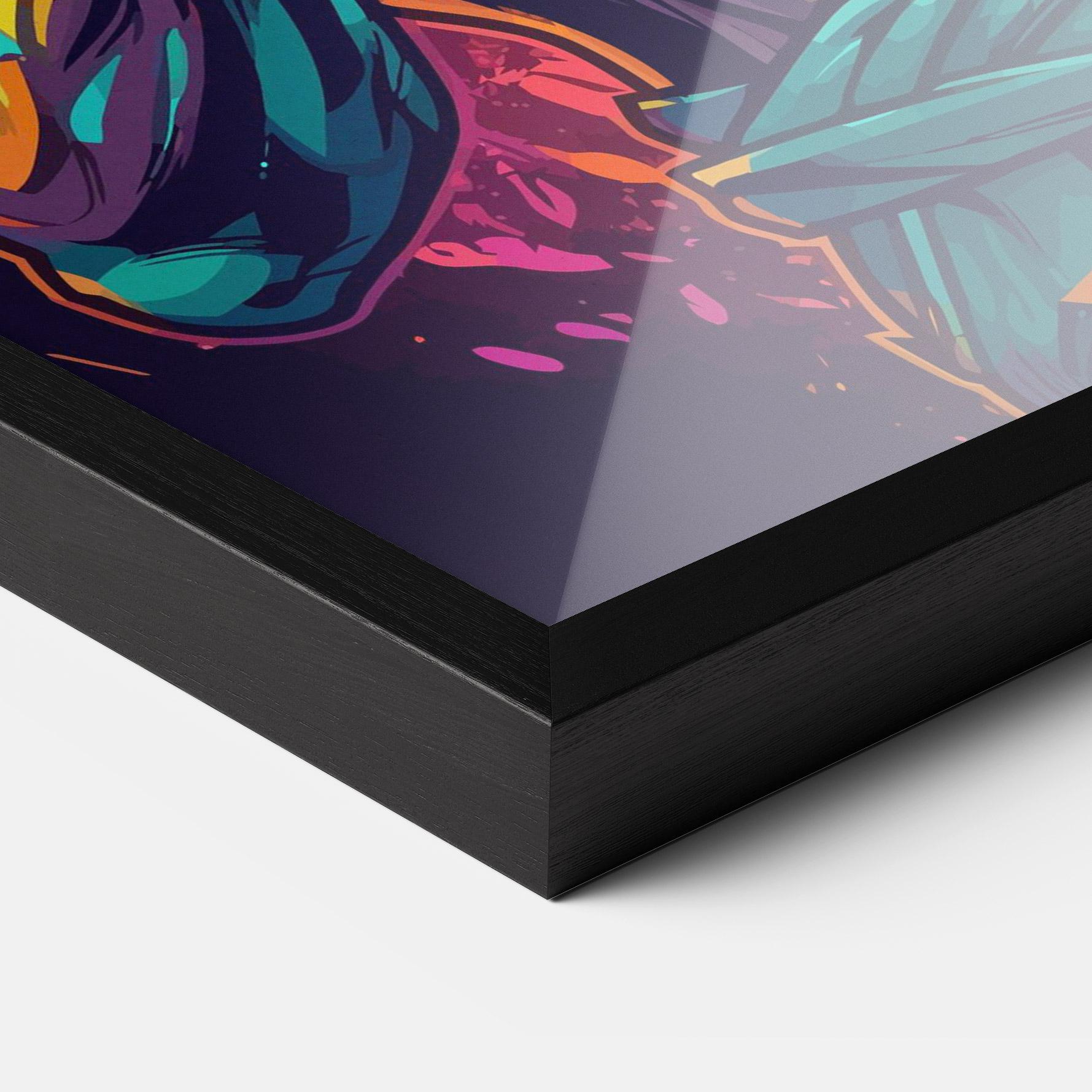 Poster Înrămat Box Ing mockup 3