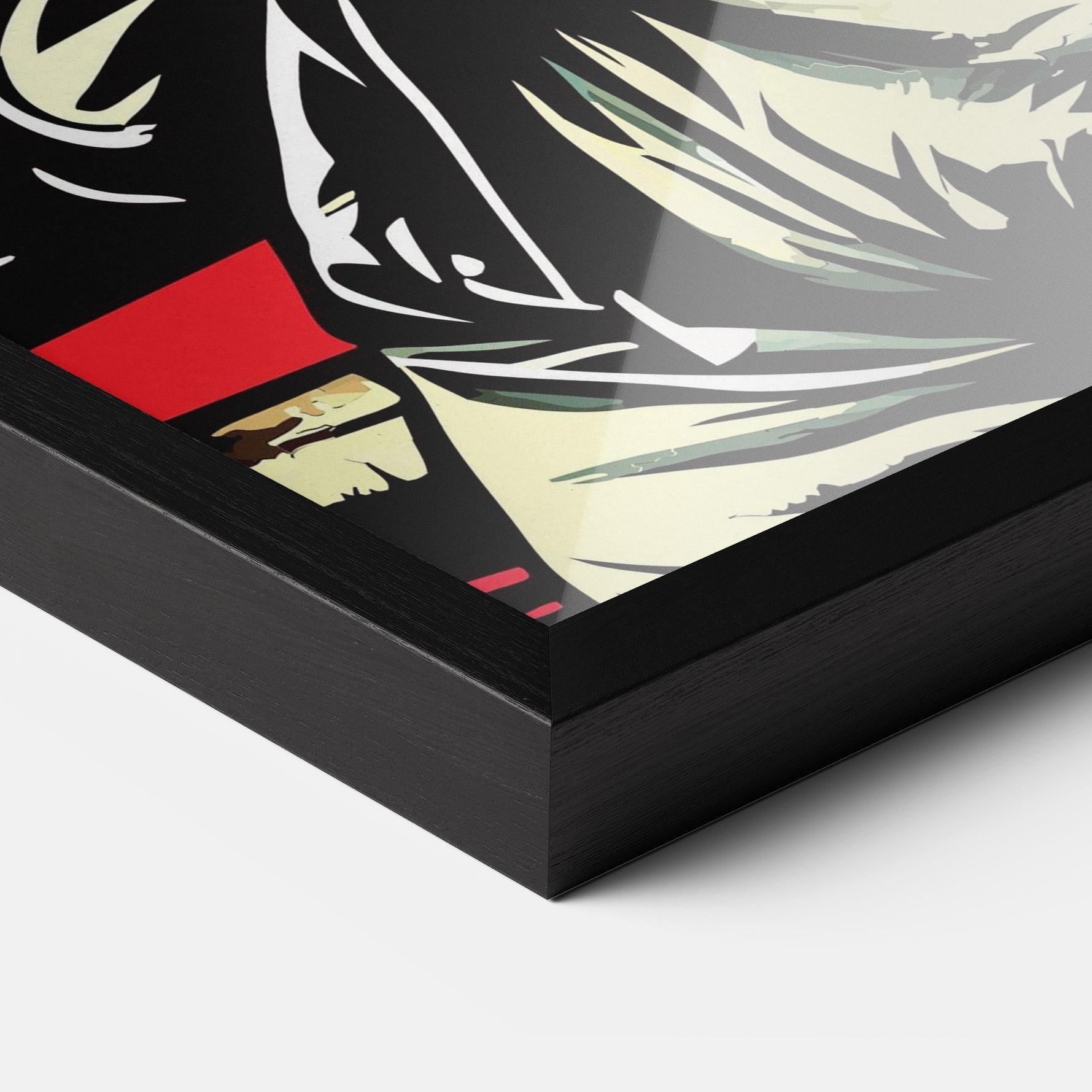 Poster Înrămat Box Video Game mockup 3