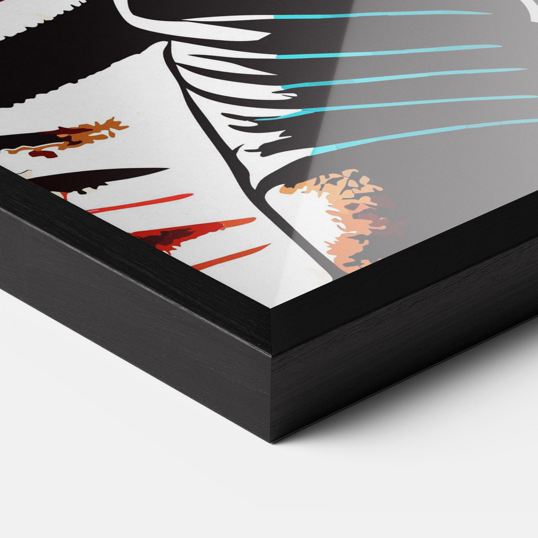 Poster Înrămat Box Video Games mockup 3