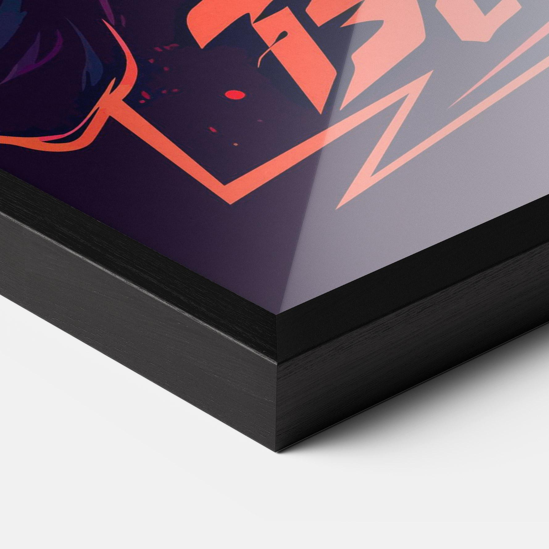 Poster Înrămat Boxing Blok mockup 3