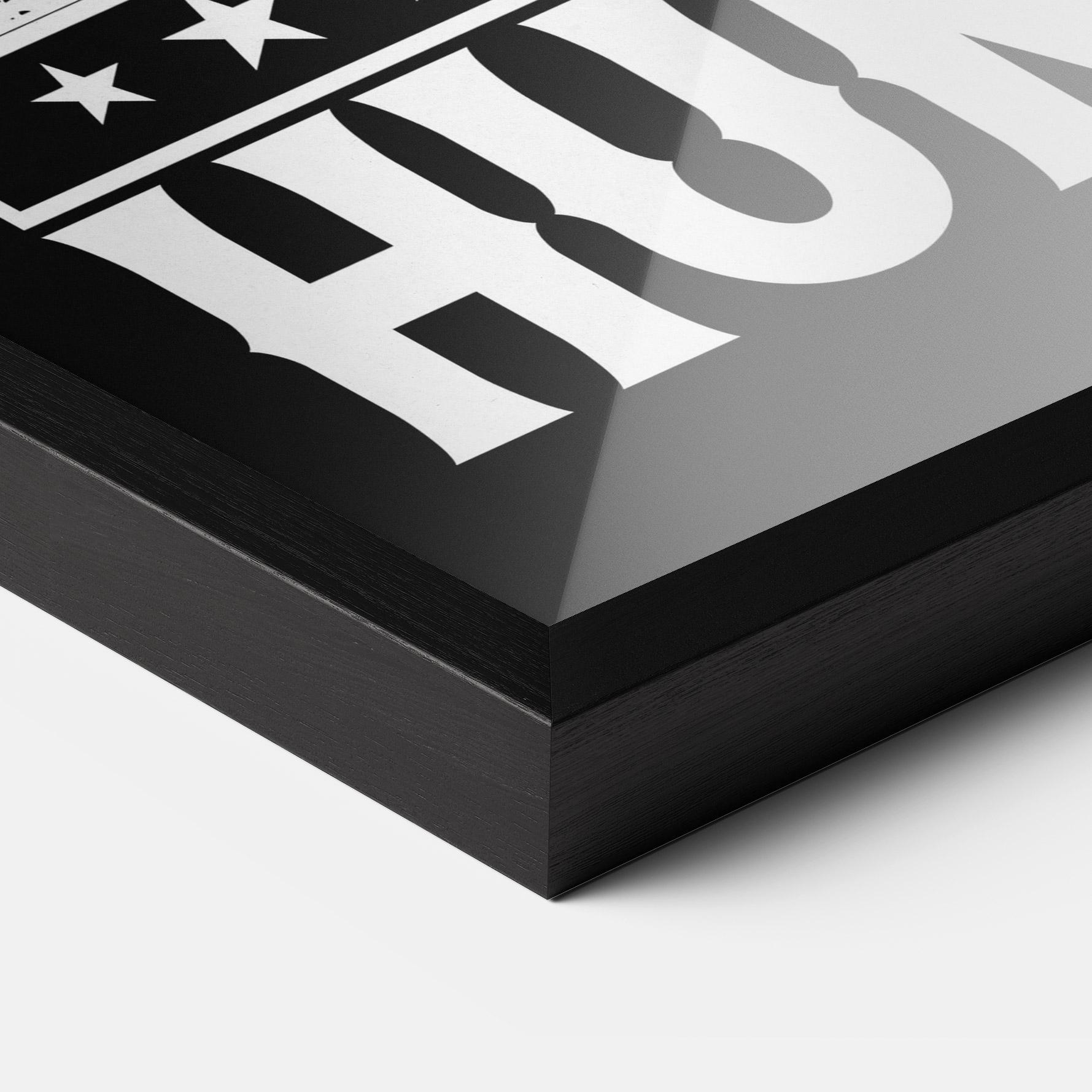 Poster Înrămat Boxing Hunger mockup 3