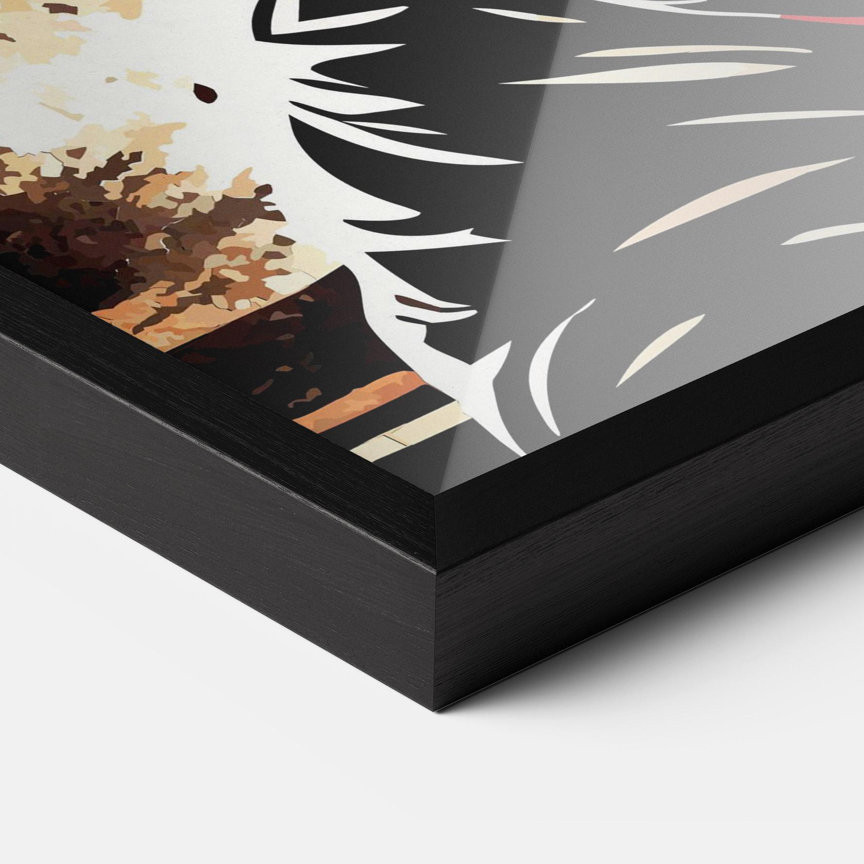 Poster Înrămat Boxing Video Game mockup 3