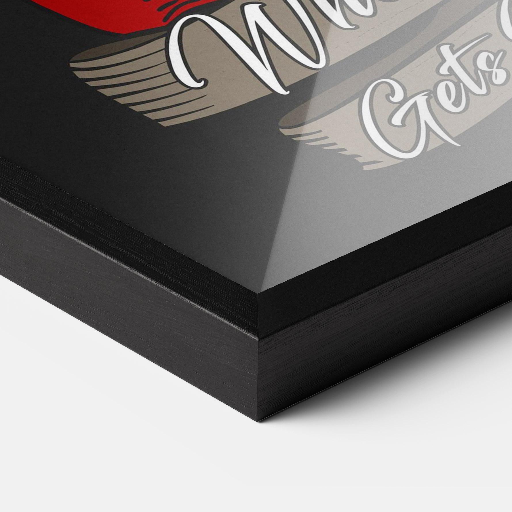 Poster Înrămat Pitbull Boxer mockup 3