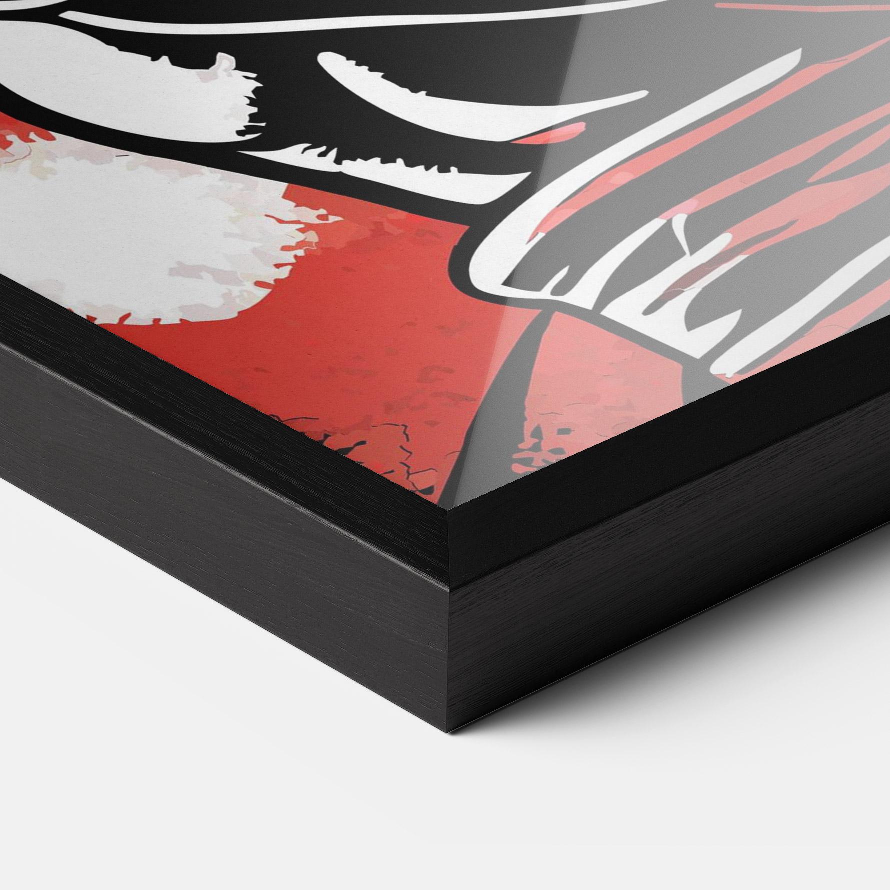 Poster Înrămat Video Game Box mockup 3