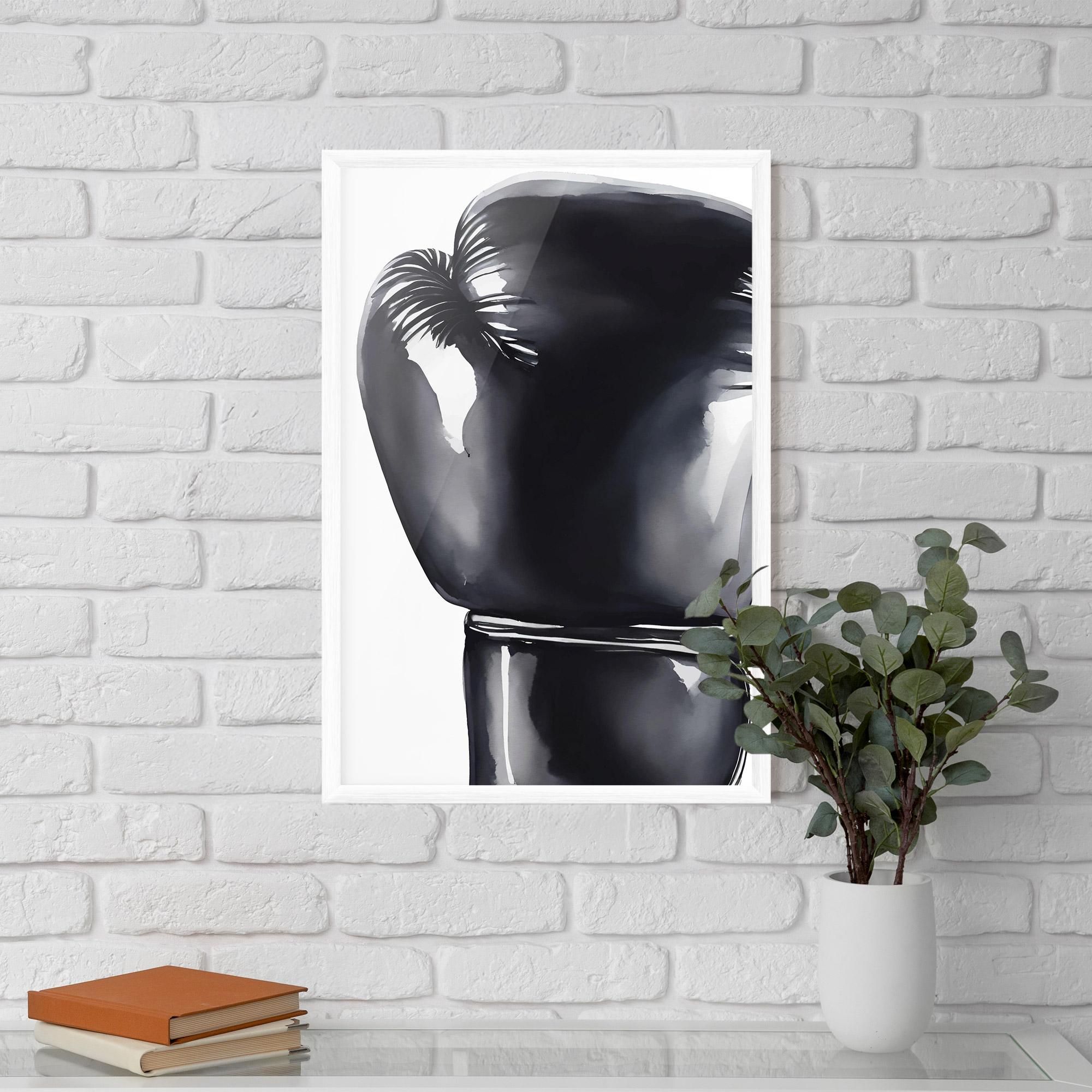 Poster Înrămat Black Box Glove mockup 5