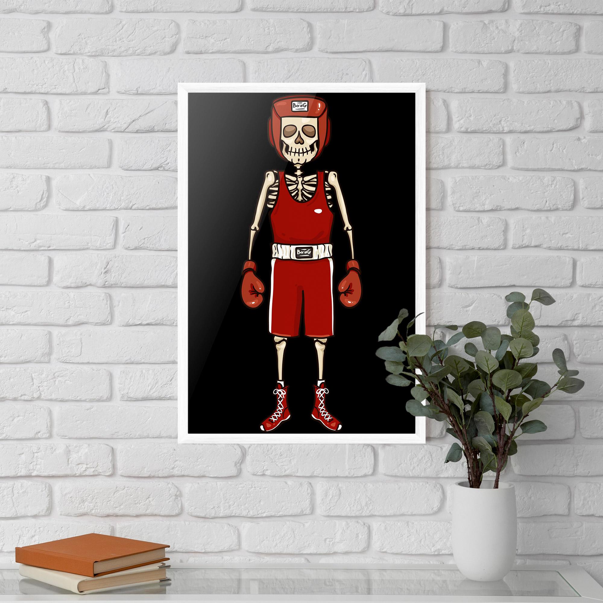 Poster Înrămat Bones Box mockup 5