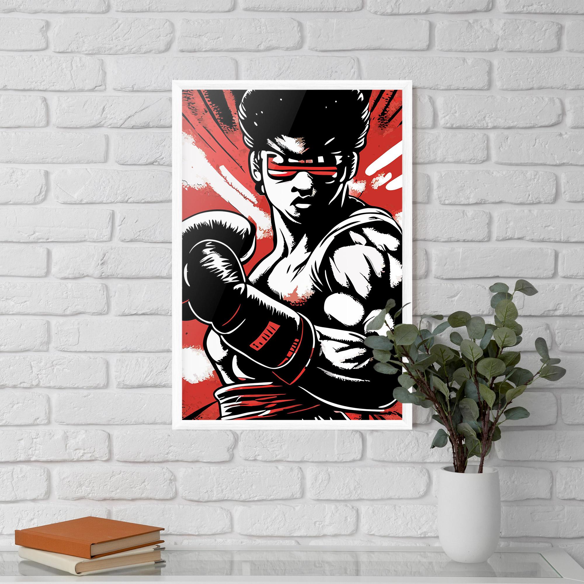 Poster Înrămat Video Game Box mockup 5