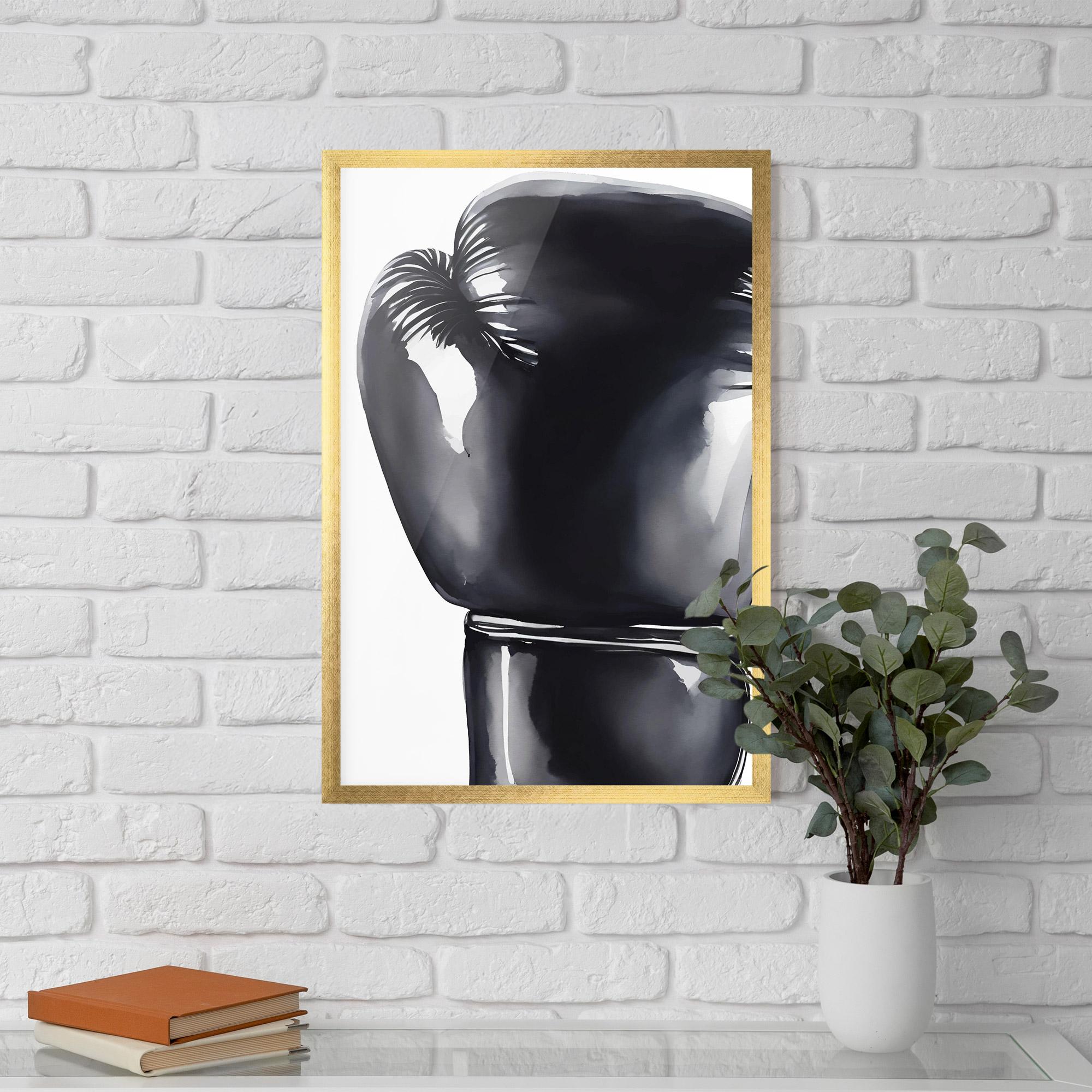 Poster Înrămat Black Box Glove mockup 5