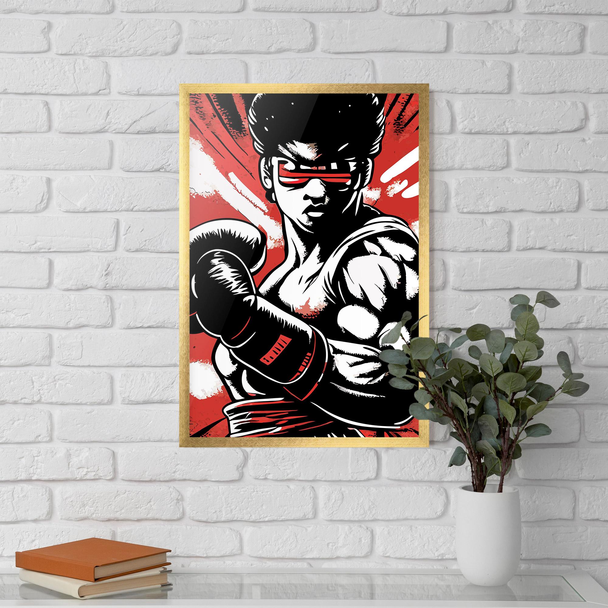 Poster Înrămat Video Game Box mockup 5