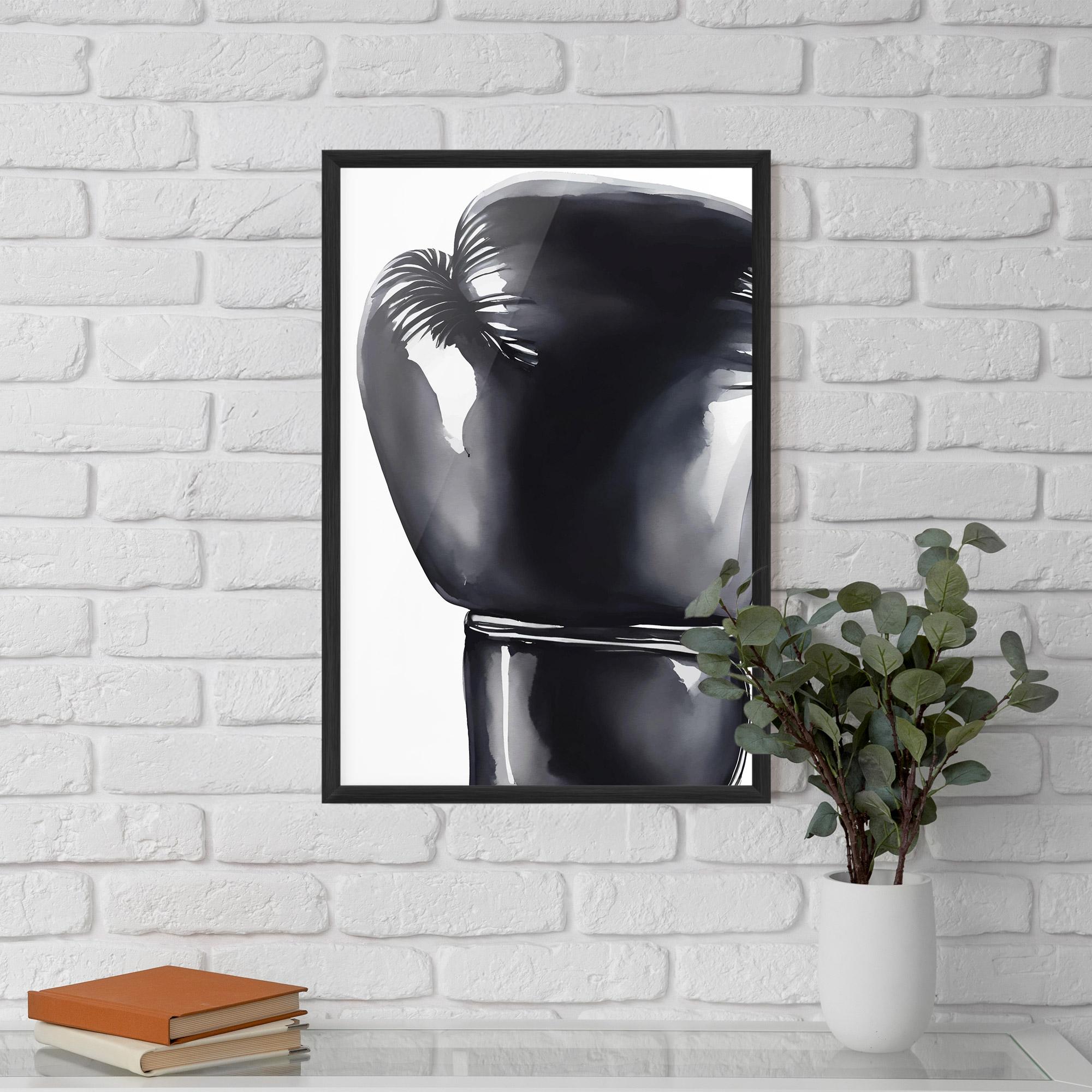 Poster Înrămat Black Box Glove mockup 5