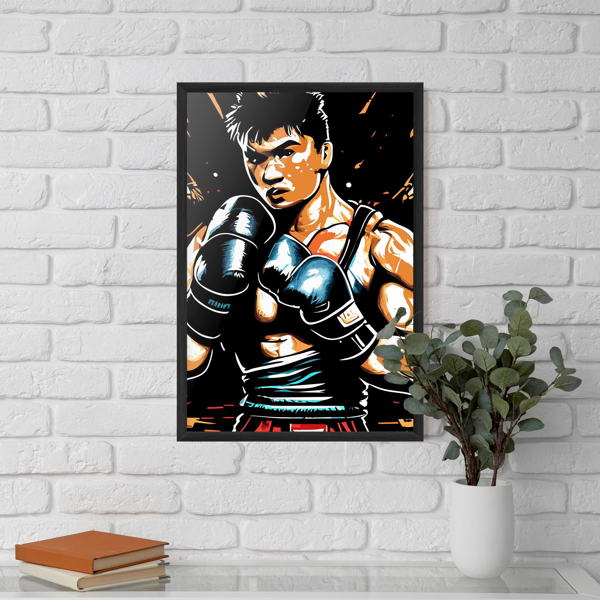 Poster Înrămat Video Box Game mockup 5