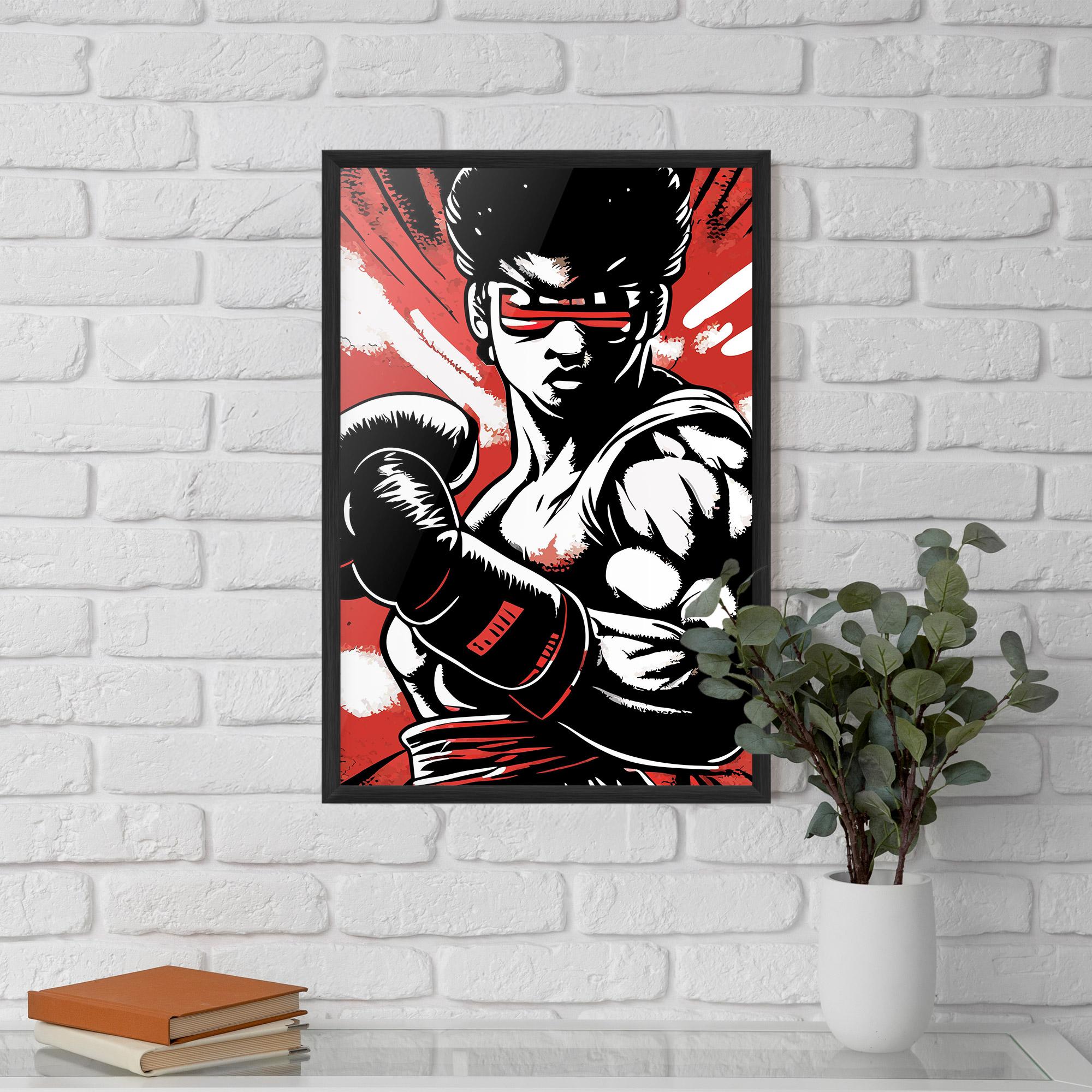 Poster Înrămat Video Game Box mockup 5