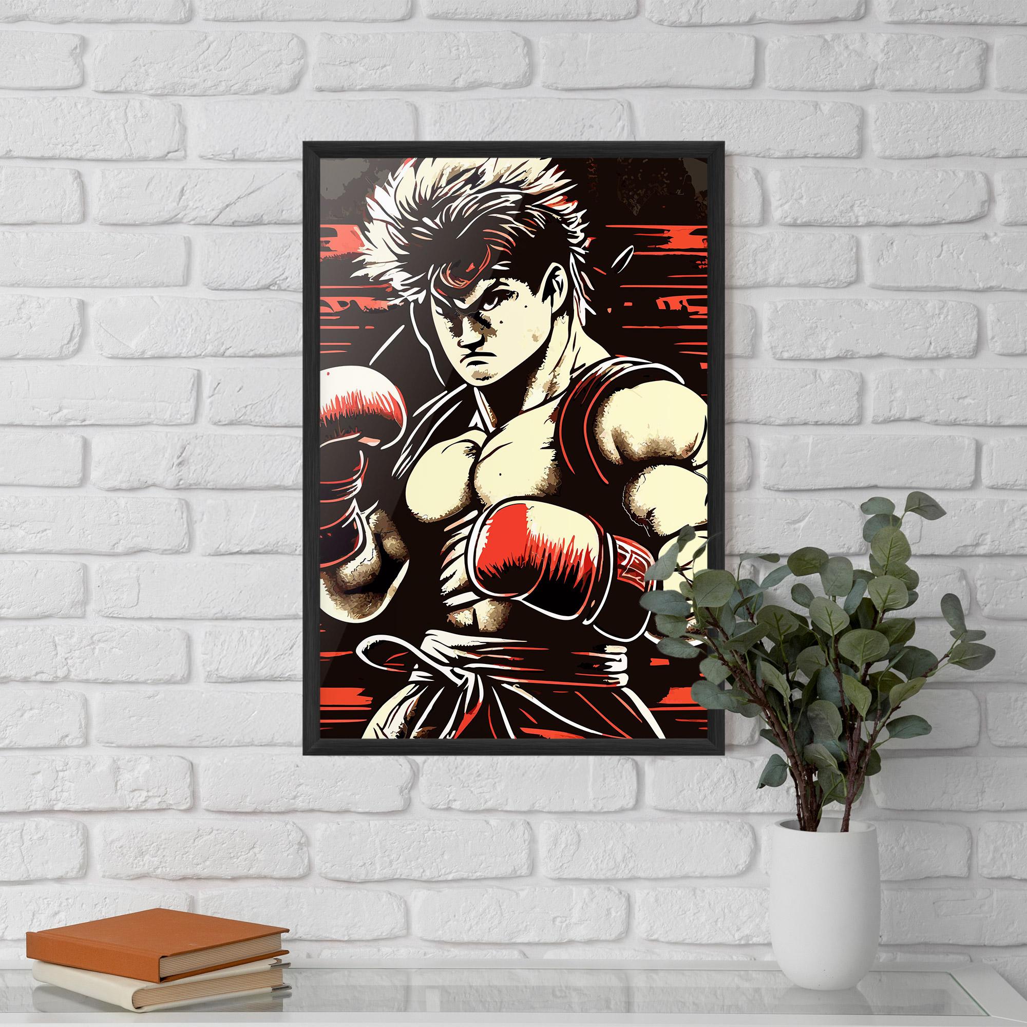 Poster Înrămat Video Game Boxing mockup 5