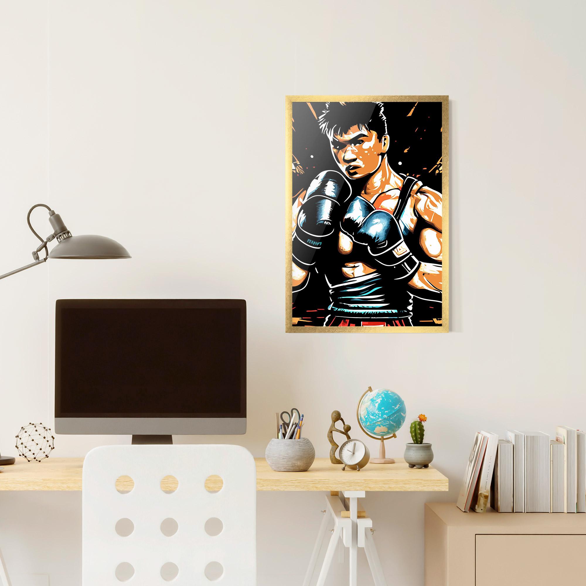 Poster Înrămat Video Box Game mockup 6