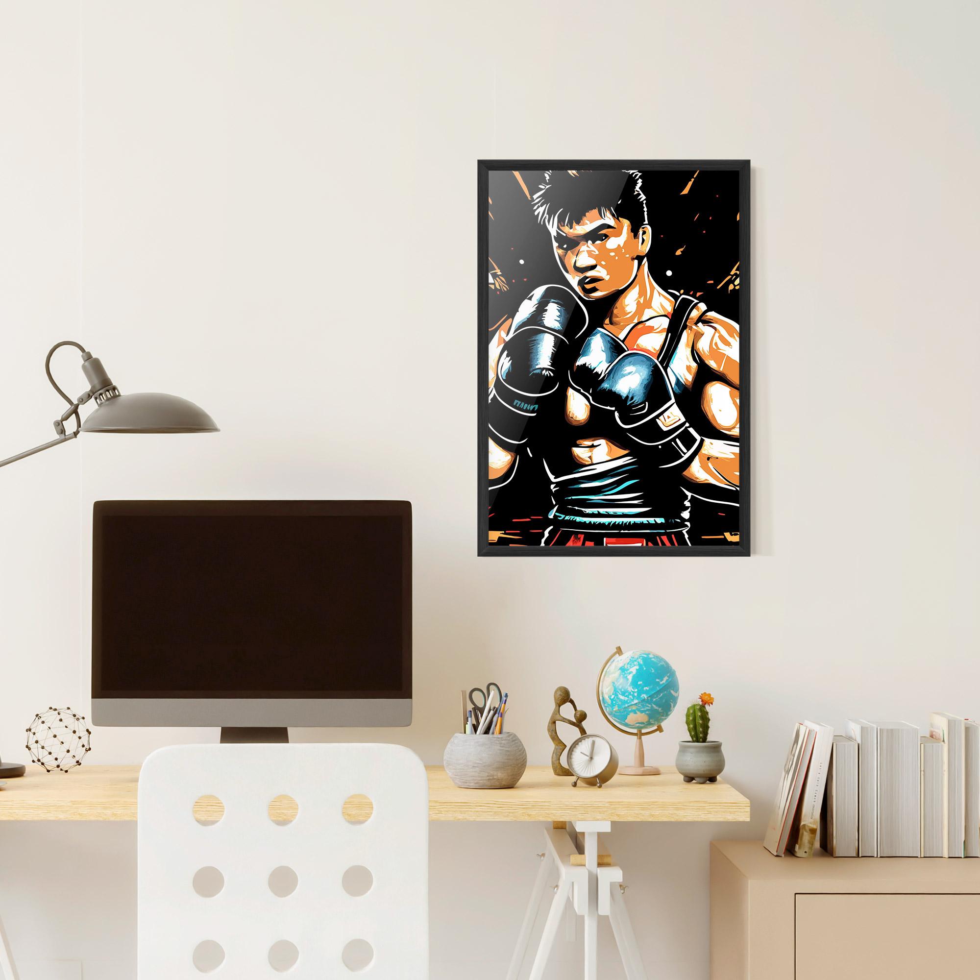 Poster Înrămat Video Box Game mockup 6