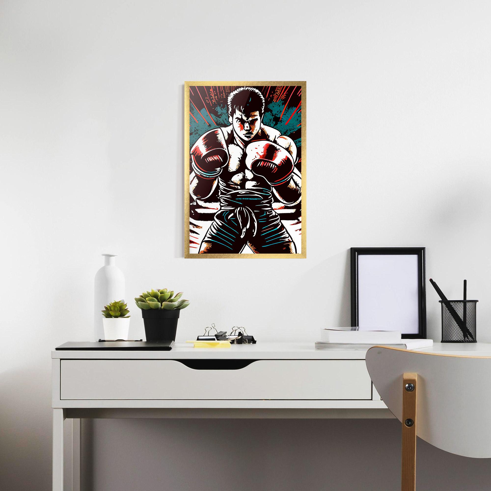 Poster Înrămat Box Video Games mockup 7