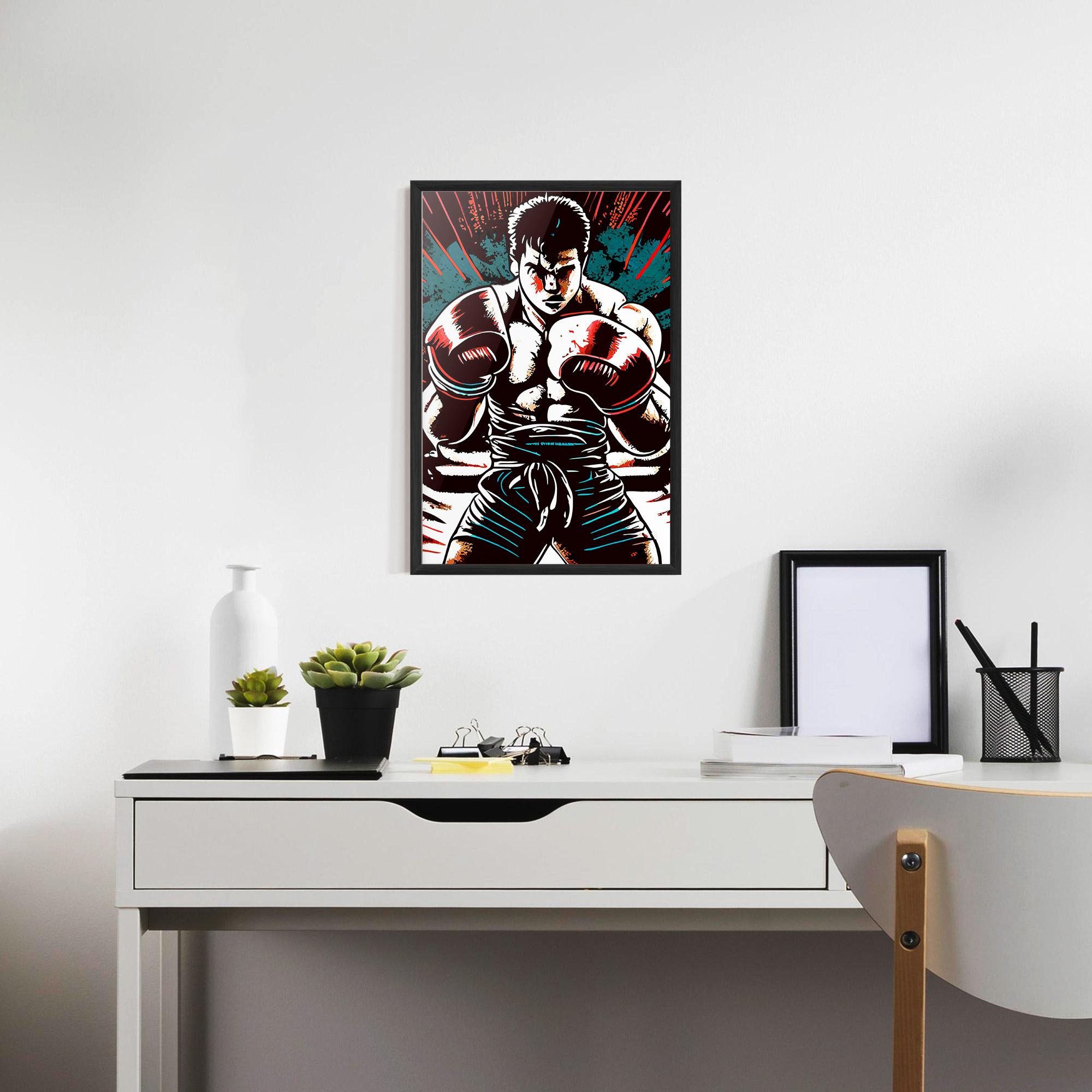 Poster Înrămat Box Video Games mockup 7