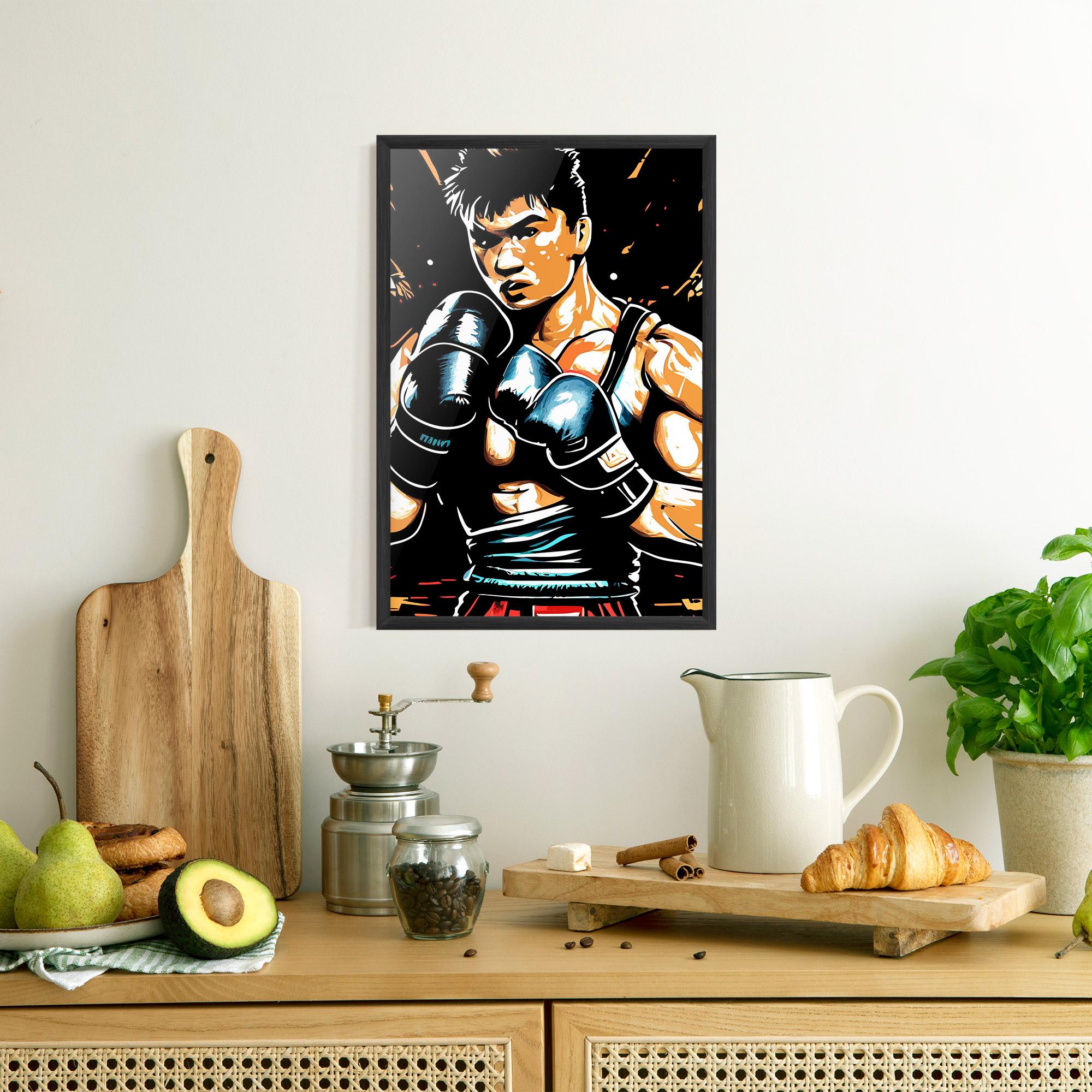 Poster Înrămat Video Box Game mockup 8