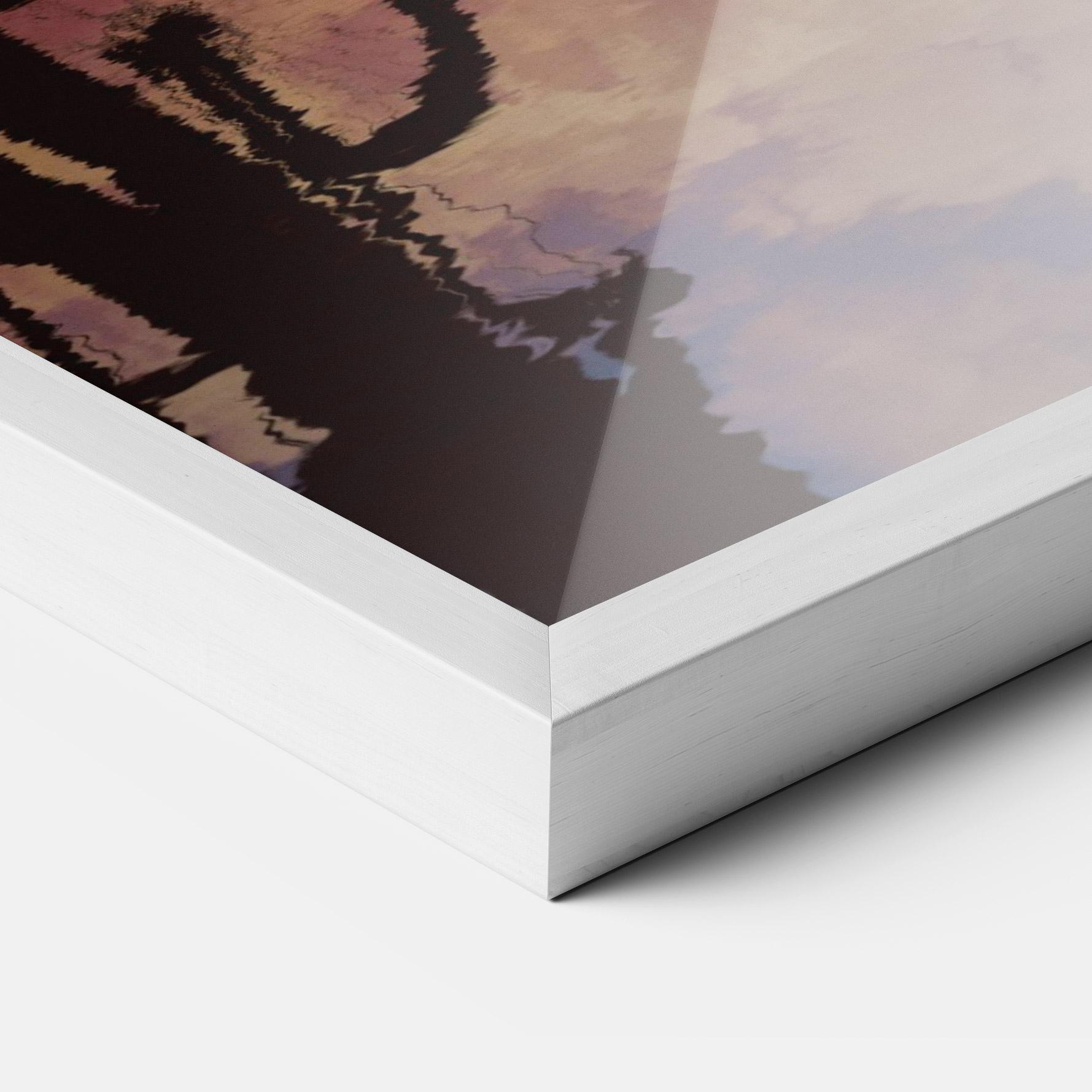 Poster Înrămat Bike Sunset mockup 3