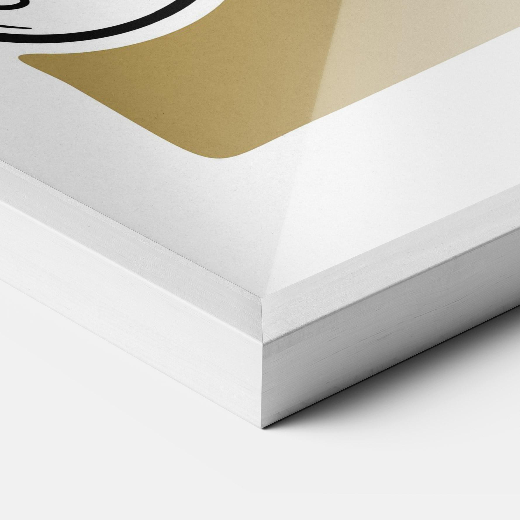 Poster Înrămat Dog On Bike mockup 3