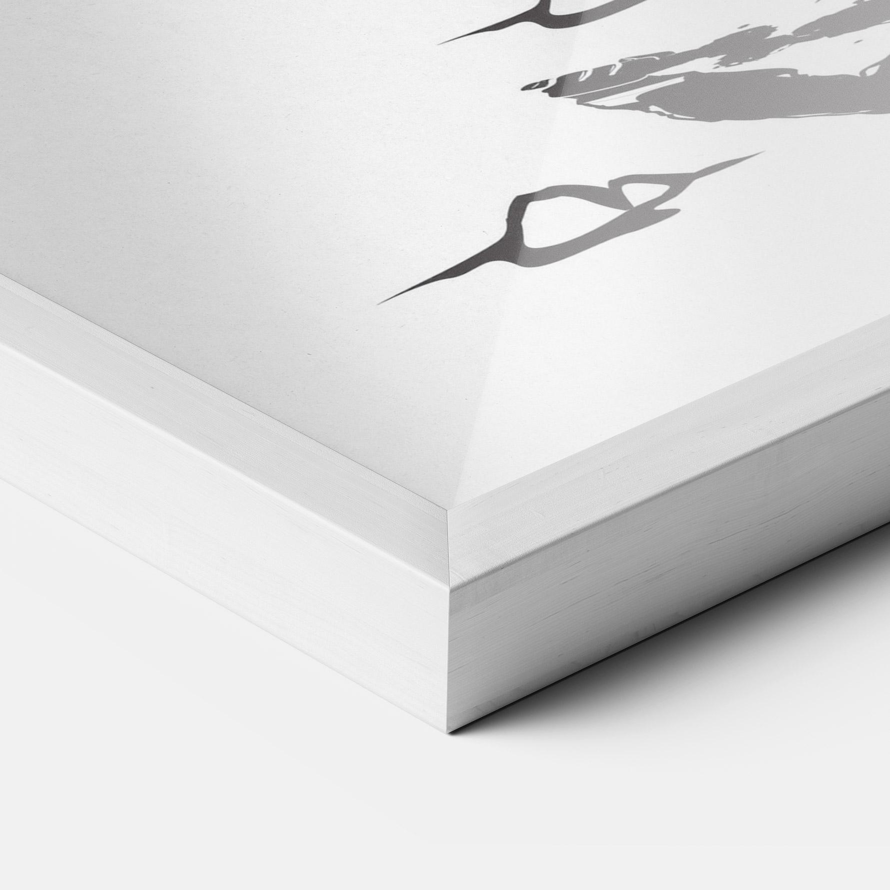 Poster Înrămat Standing Downhill mockup 3