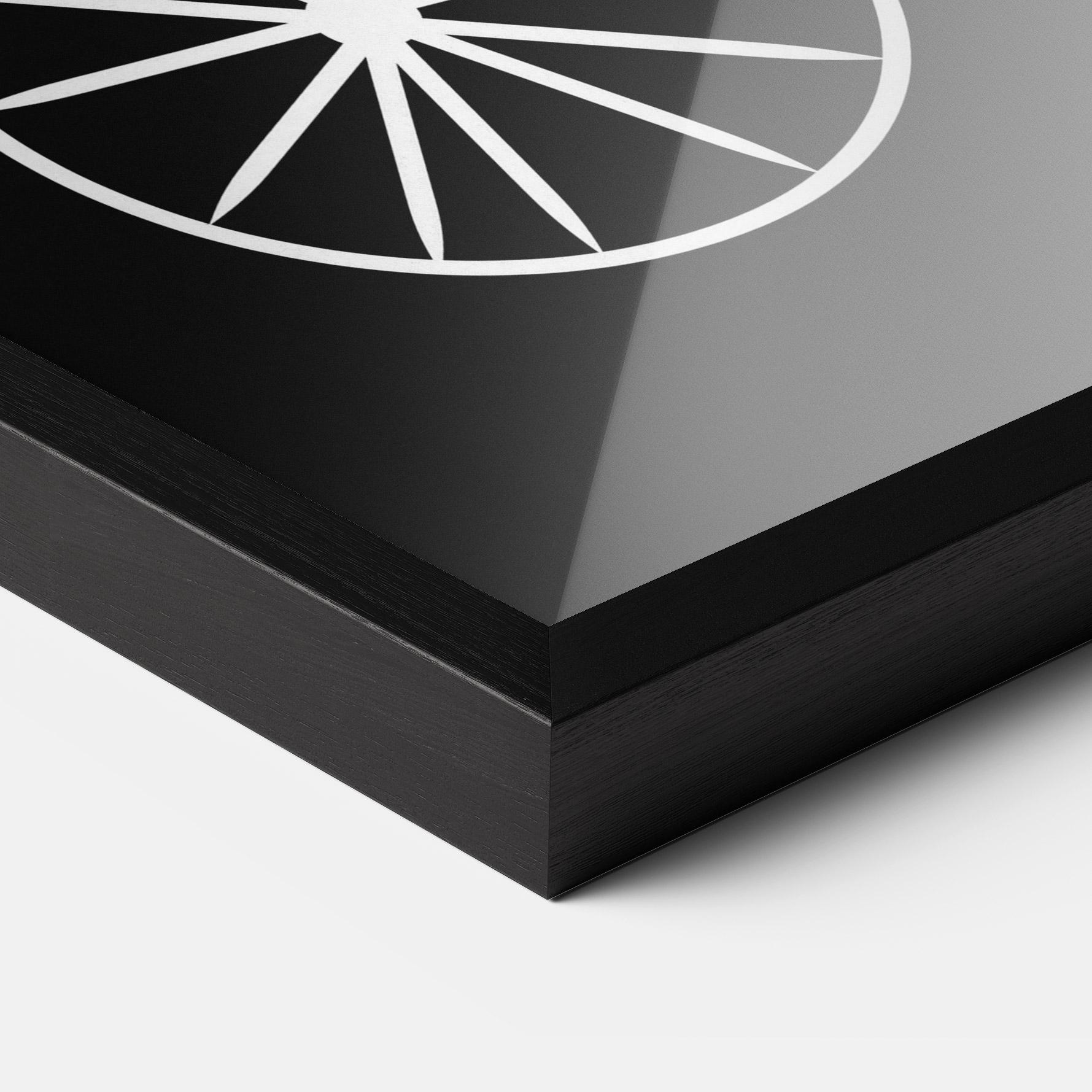 Poster Înrămat Beautiful Ride mockup 3