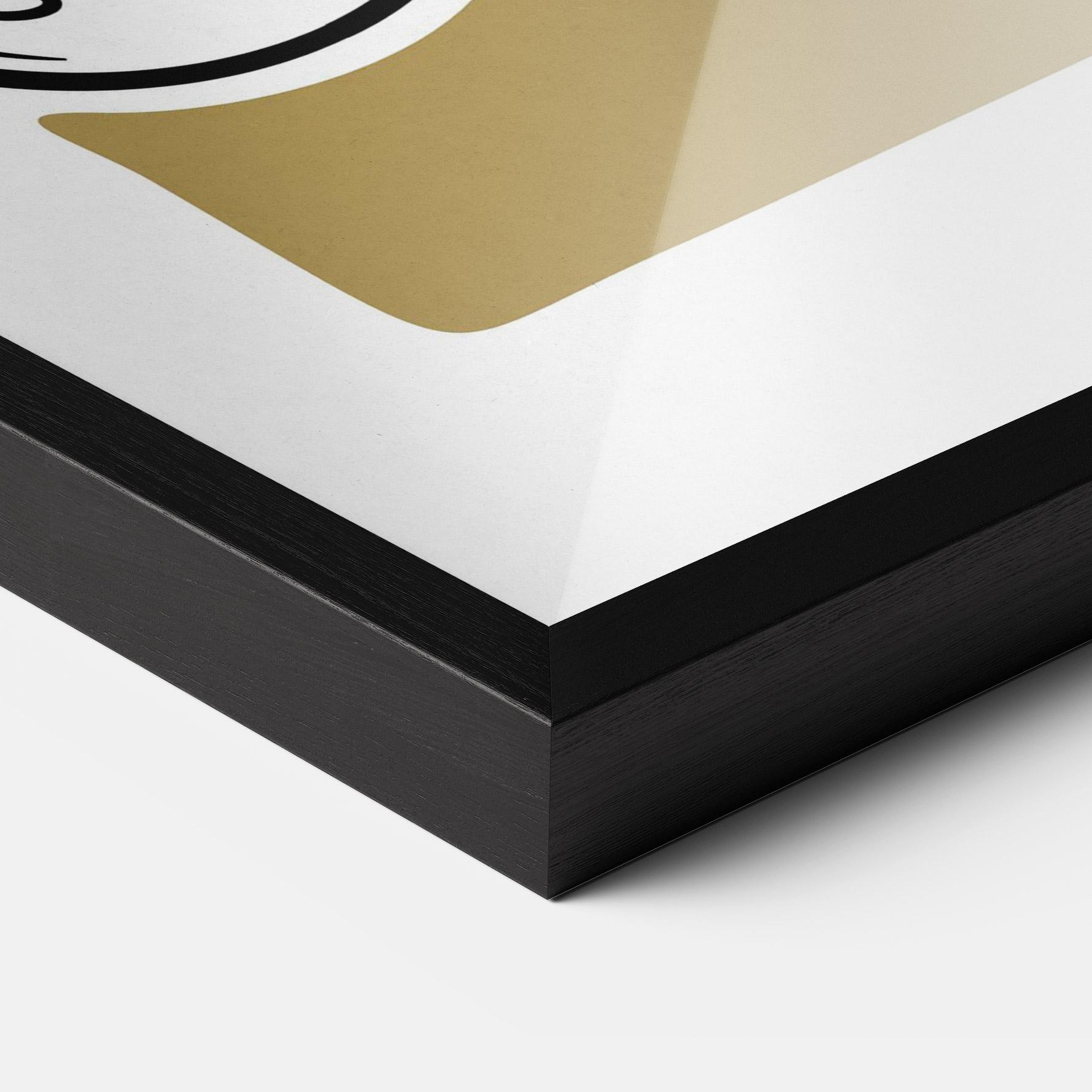 Poster Înrămat Dog On Bike mockup 3