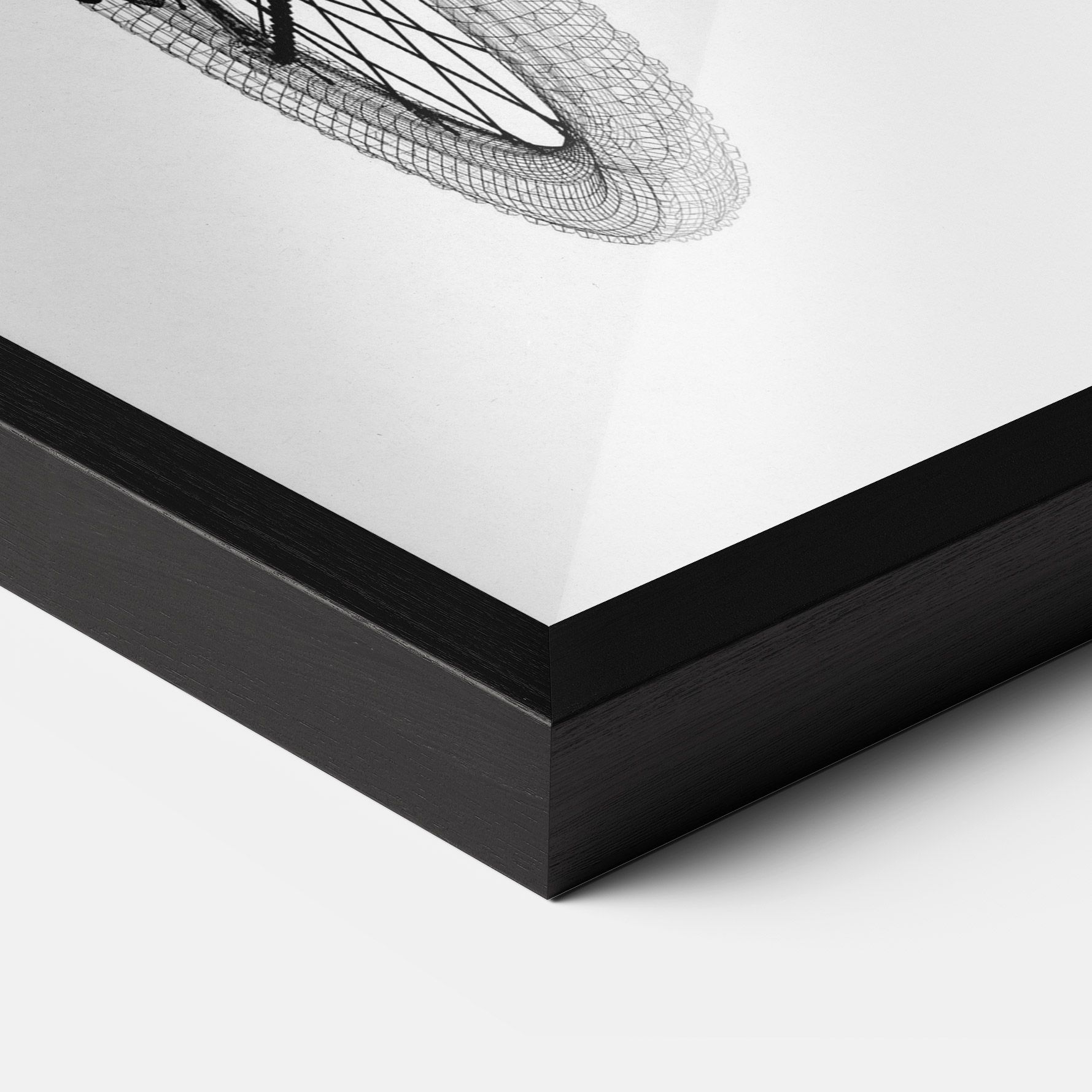 Mountain Bicycle 3d Model mockup 3