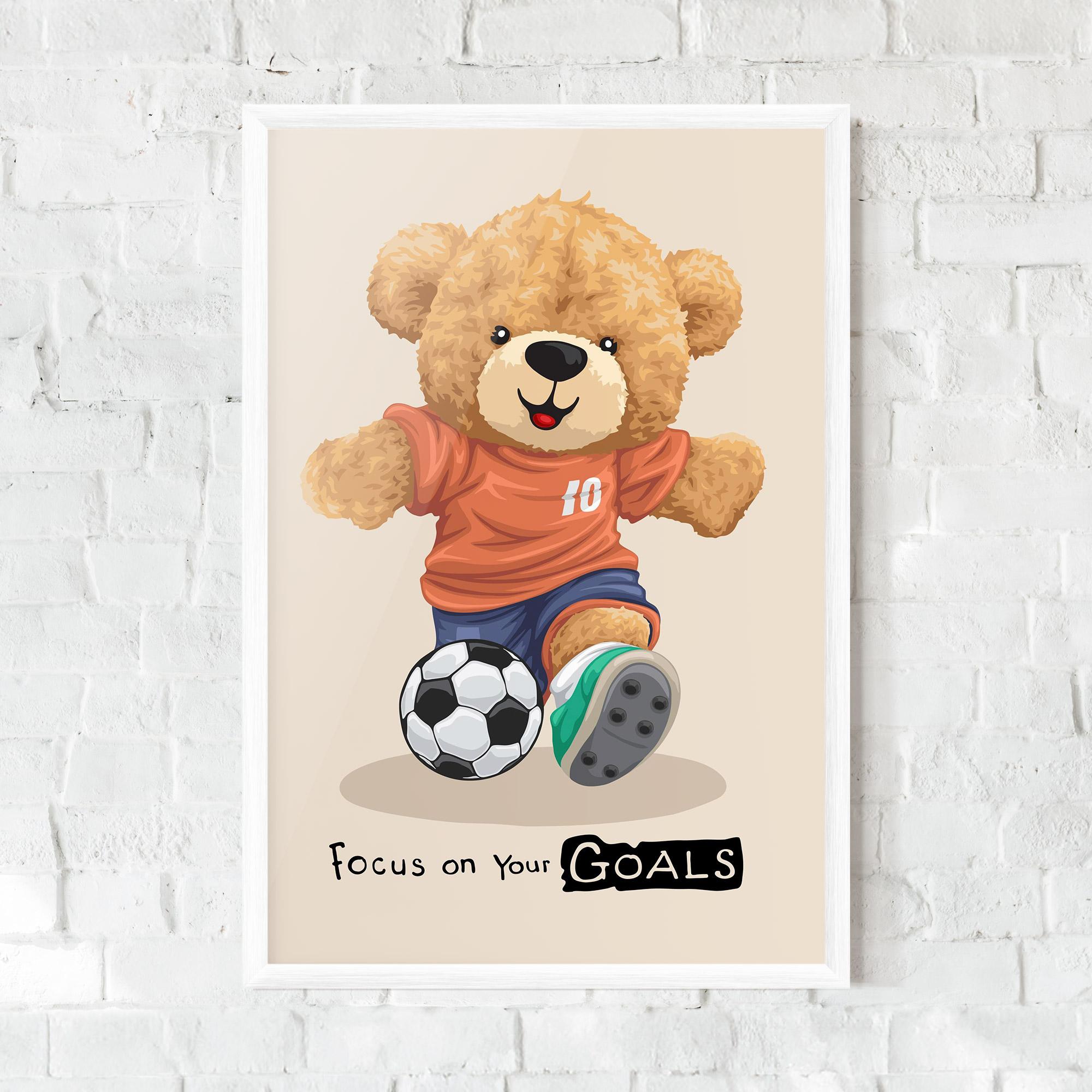 Poster Înrămat Goals Focus mockup 0