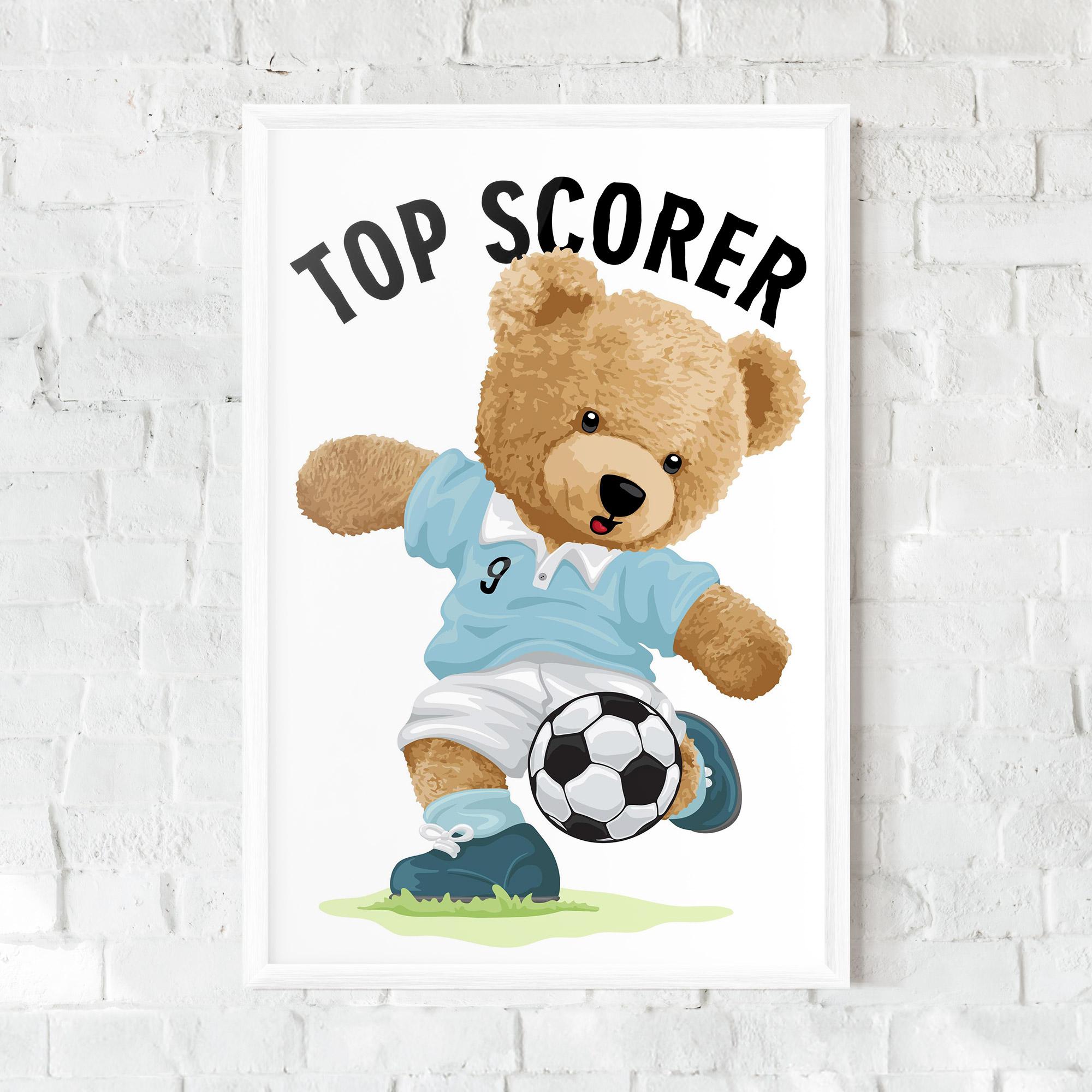 Poster Înrămat Top Scorer mockup 0