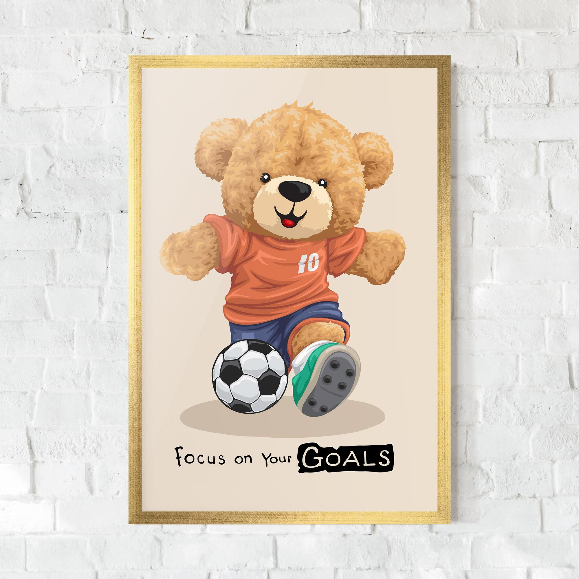 Poster Înrămat Goals Focus mockup 0
