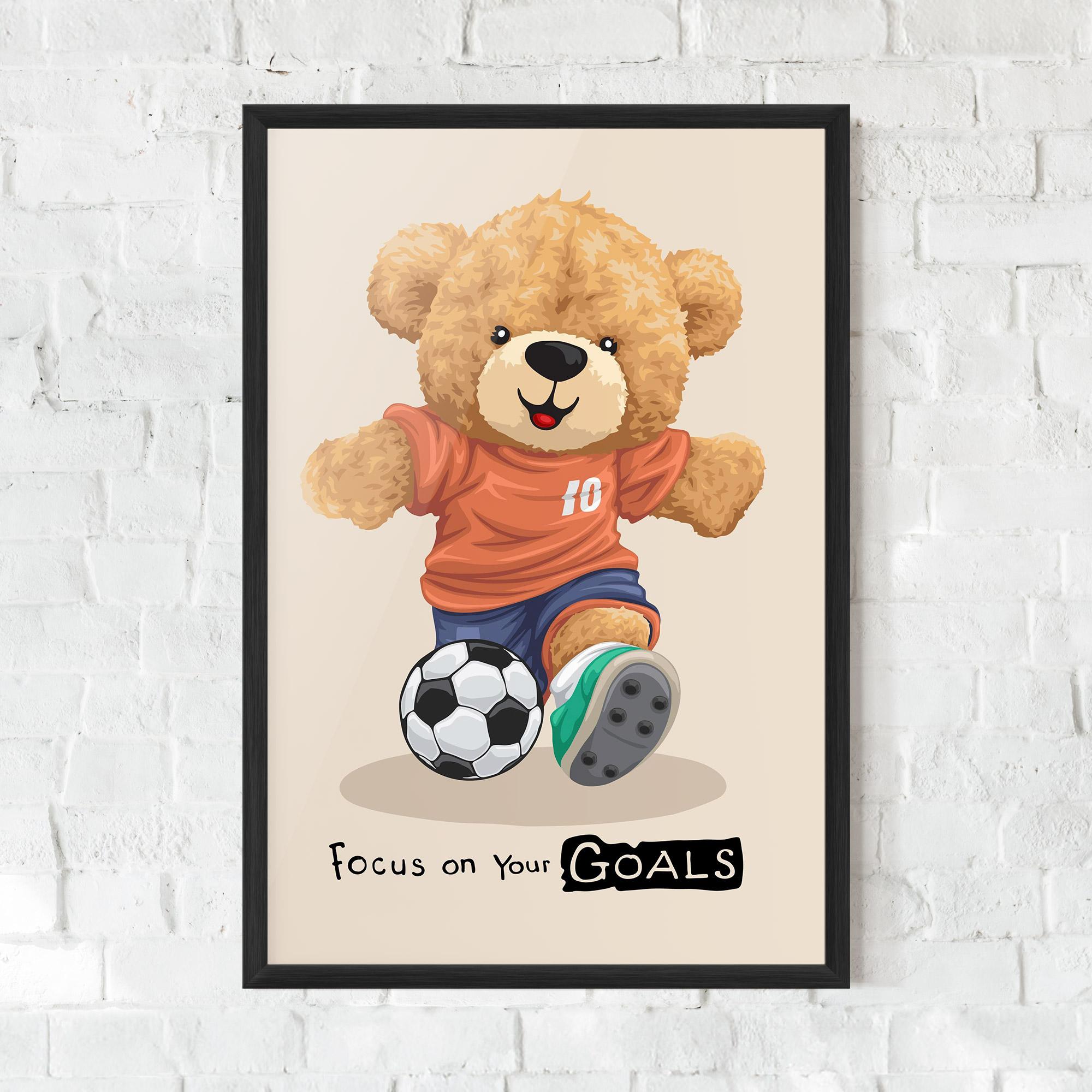 Poster Înrămat Goals Focus mockup 0