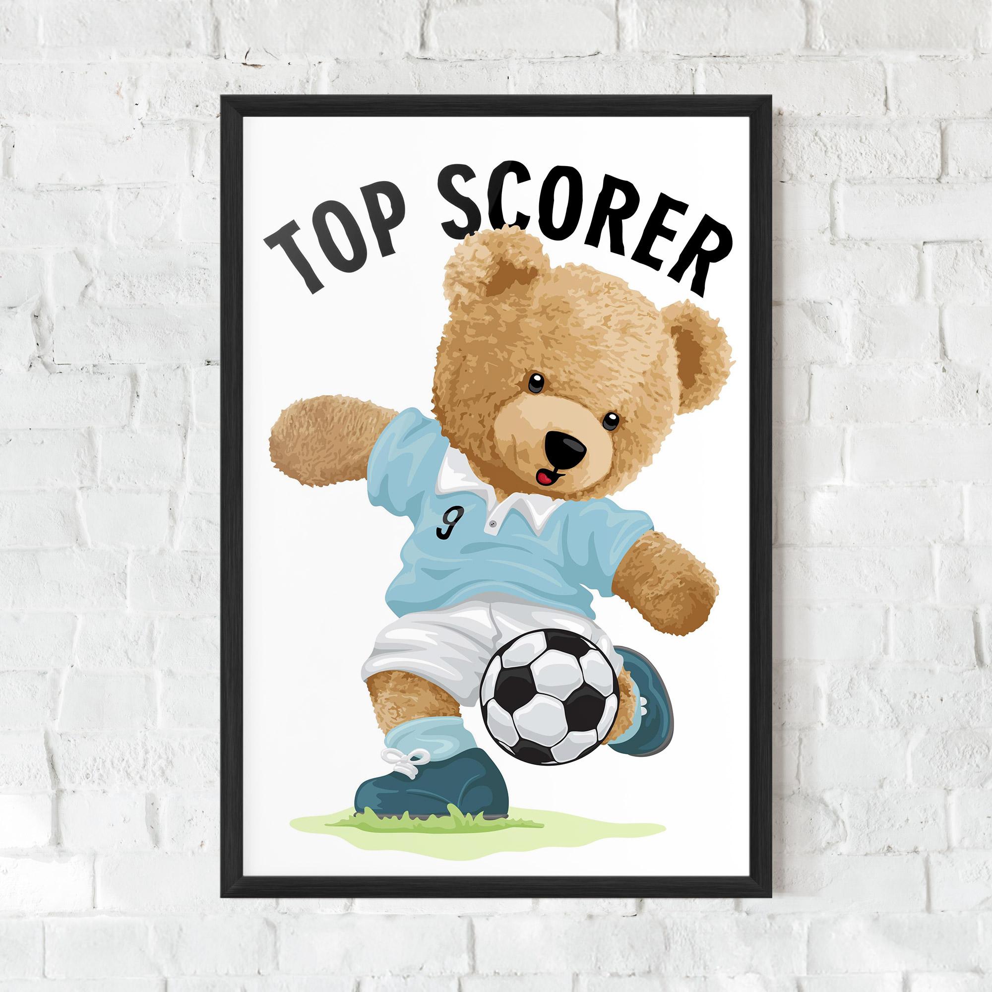 Poster Înrămat Top Scorer mockup 0