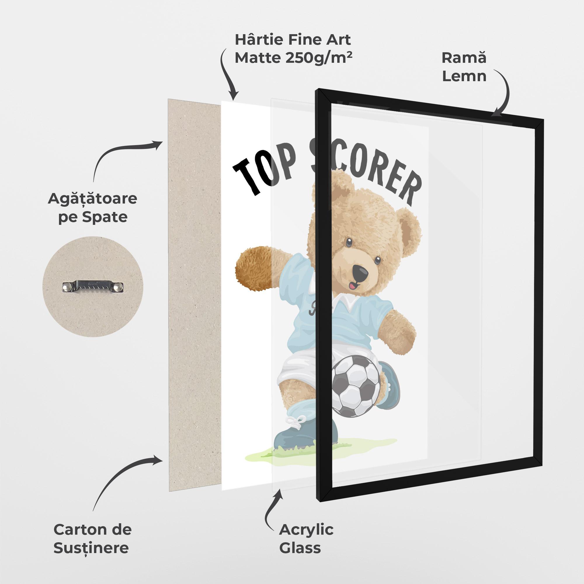 Poster Înrămat Top Scorer mockup 1