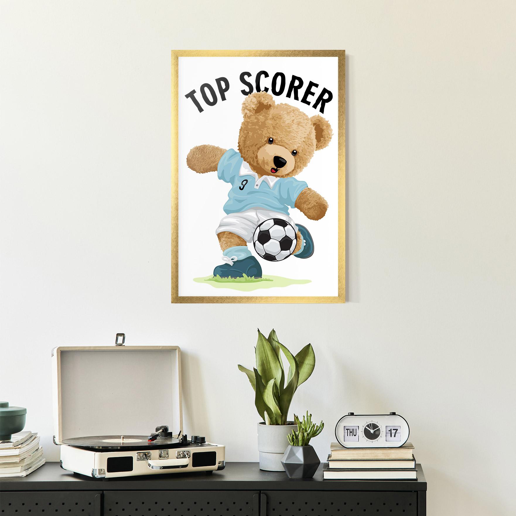 Poster Înrămat Top Scorer mockup 2