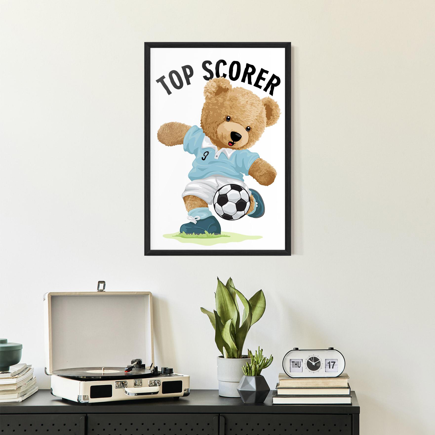 Poster Înrămat Top Scorer mockup 2