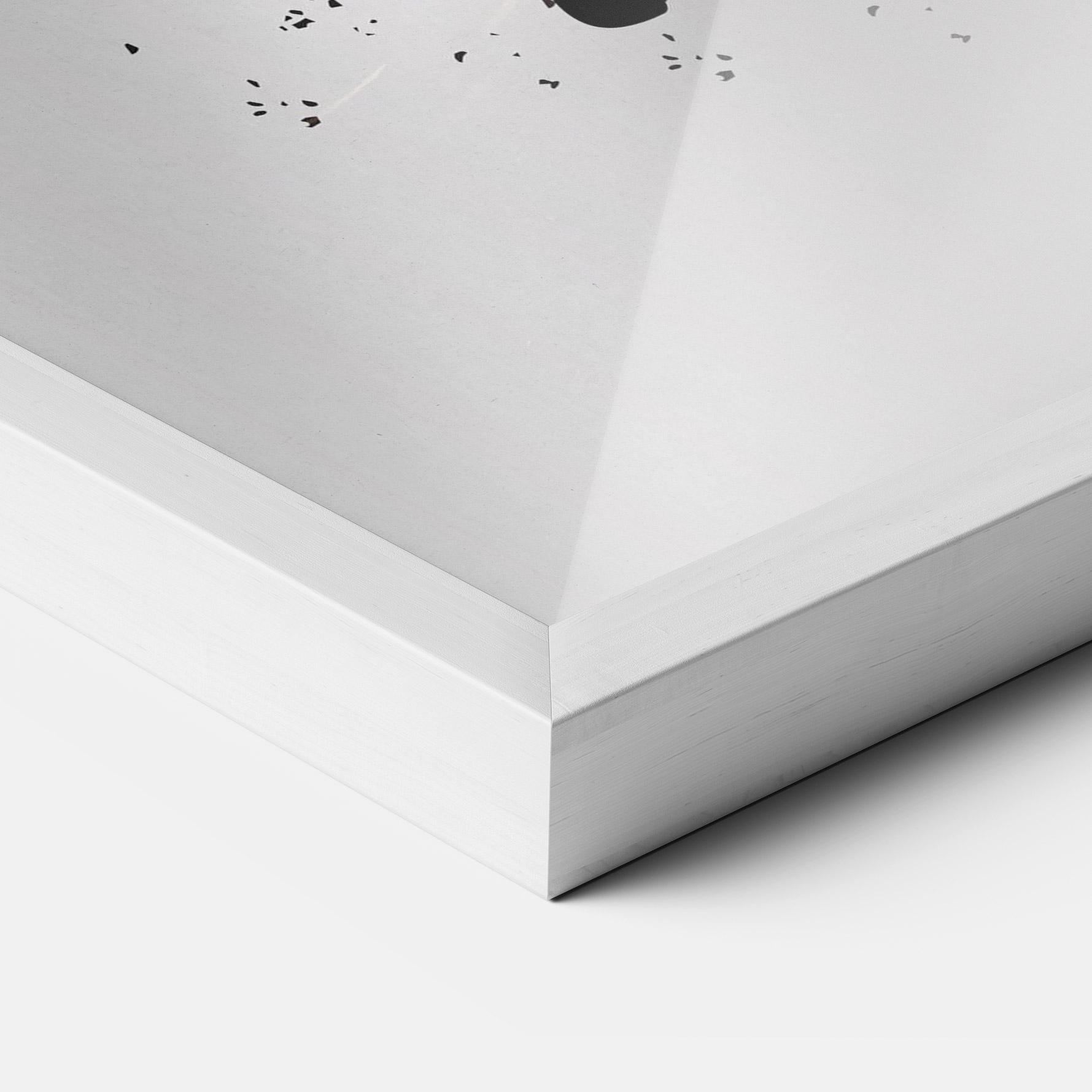 Poster Înrămat Football Jump mockup 3