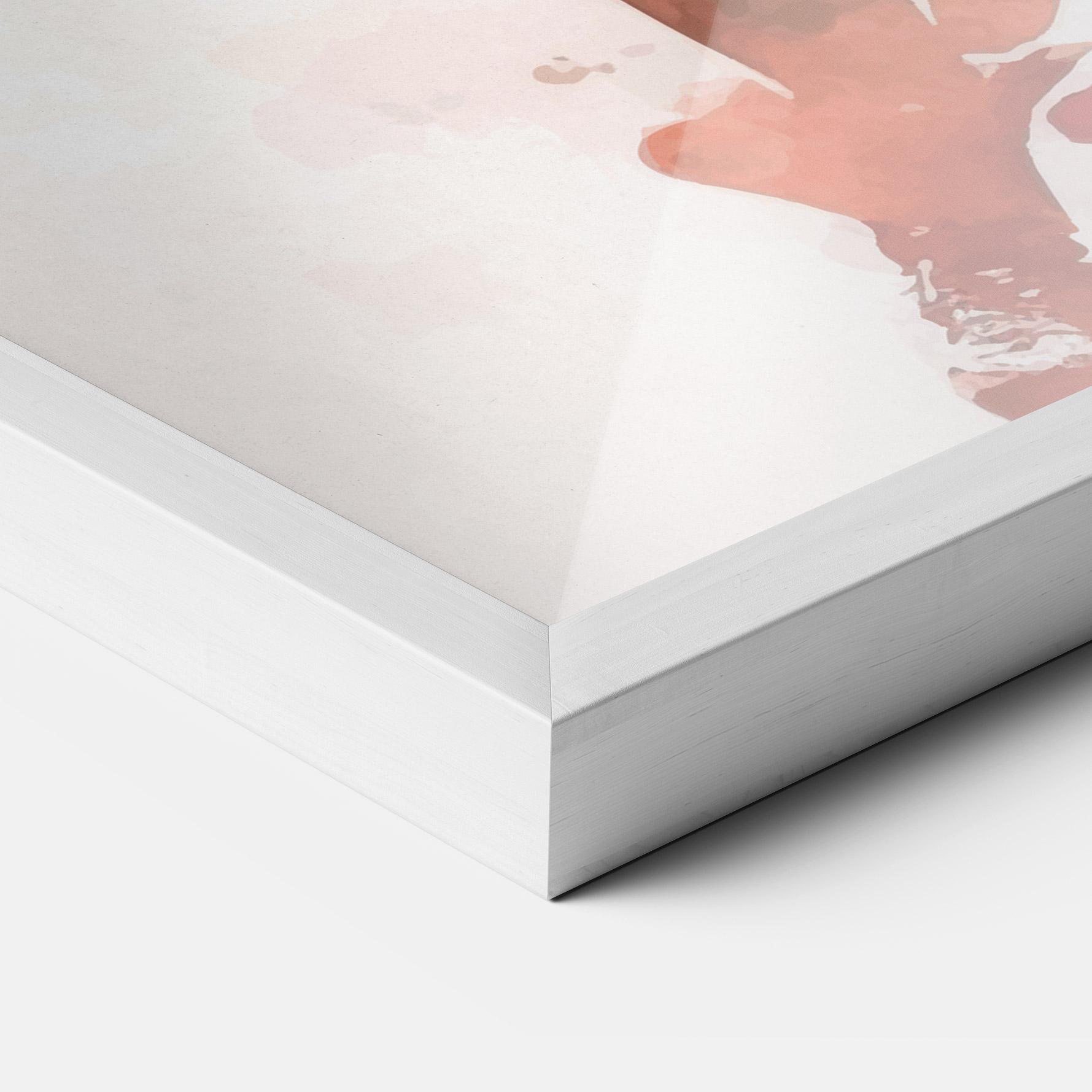 Poster Înrămat Green Football mockup 3