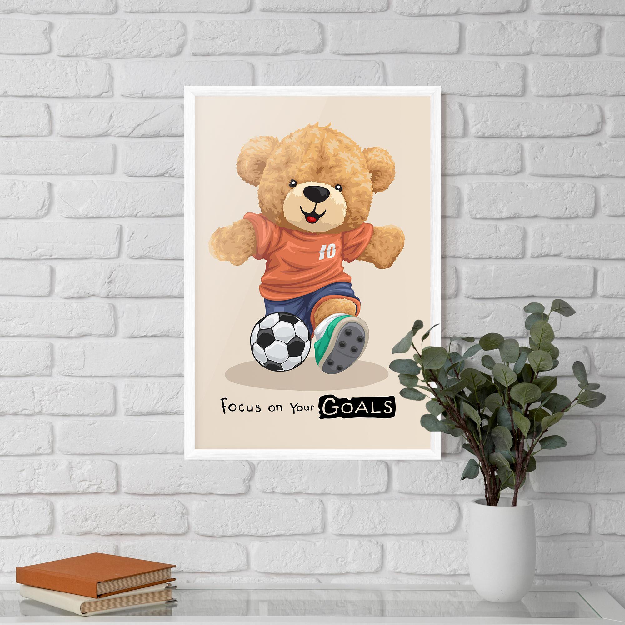 Poster Înrămat Goals Focus mockup 5