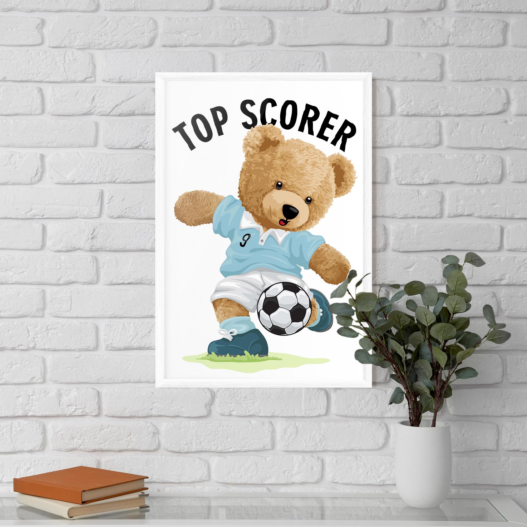 Poster Înrămat Top Scorer mockup 5
