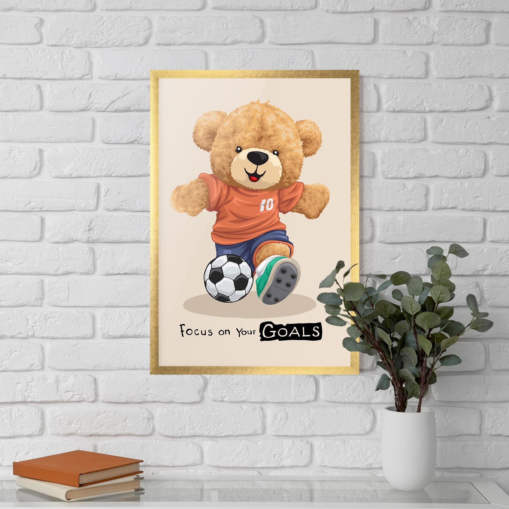 Poster Înrămat Goals Focus mockup 5