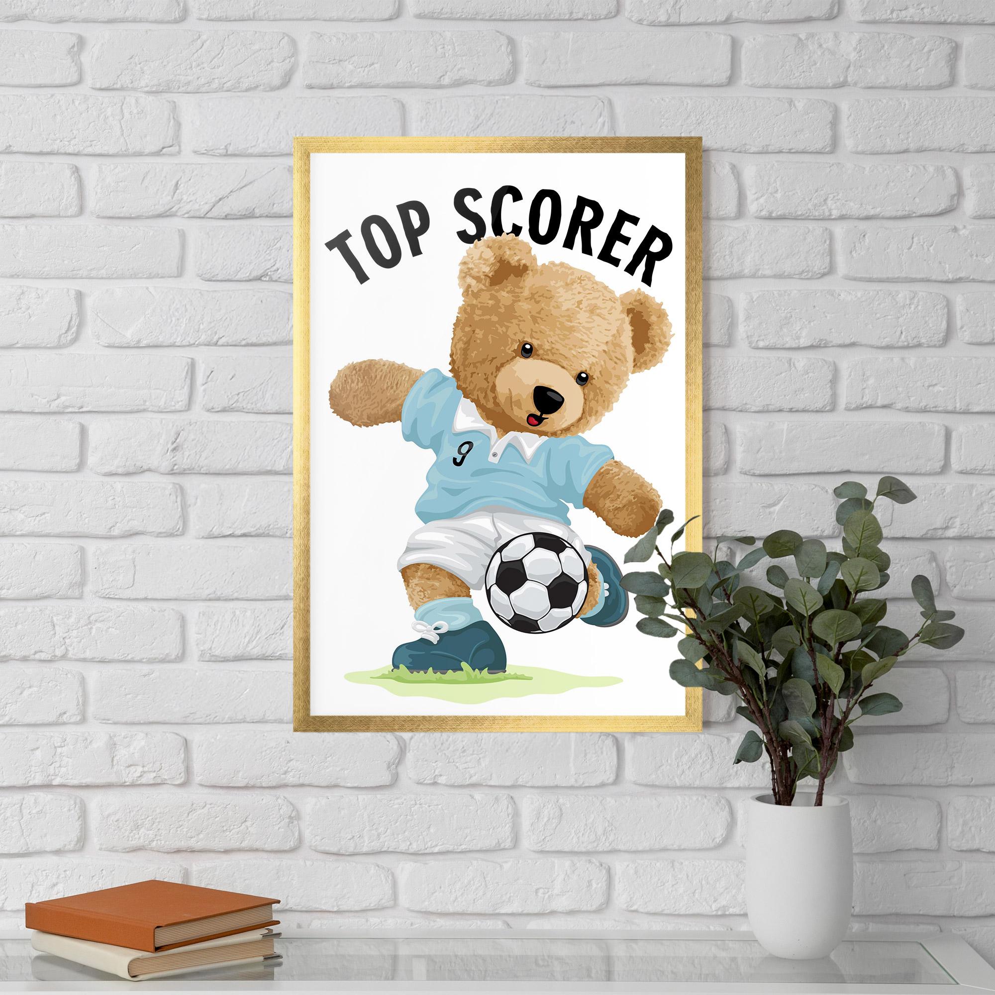 Poster Înrămat Top Scorer mockup 5